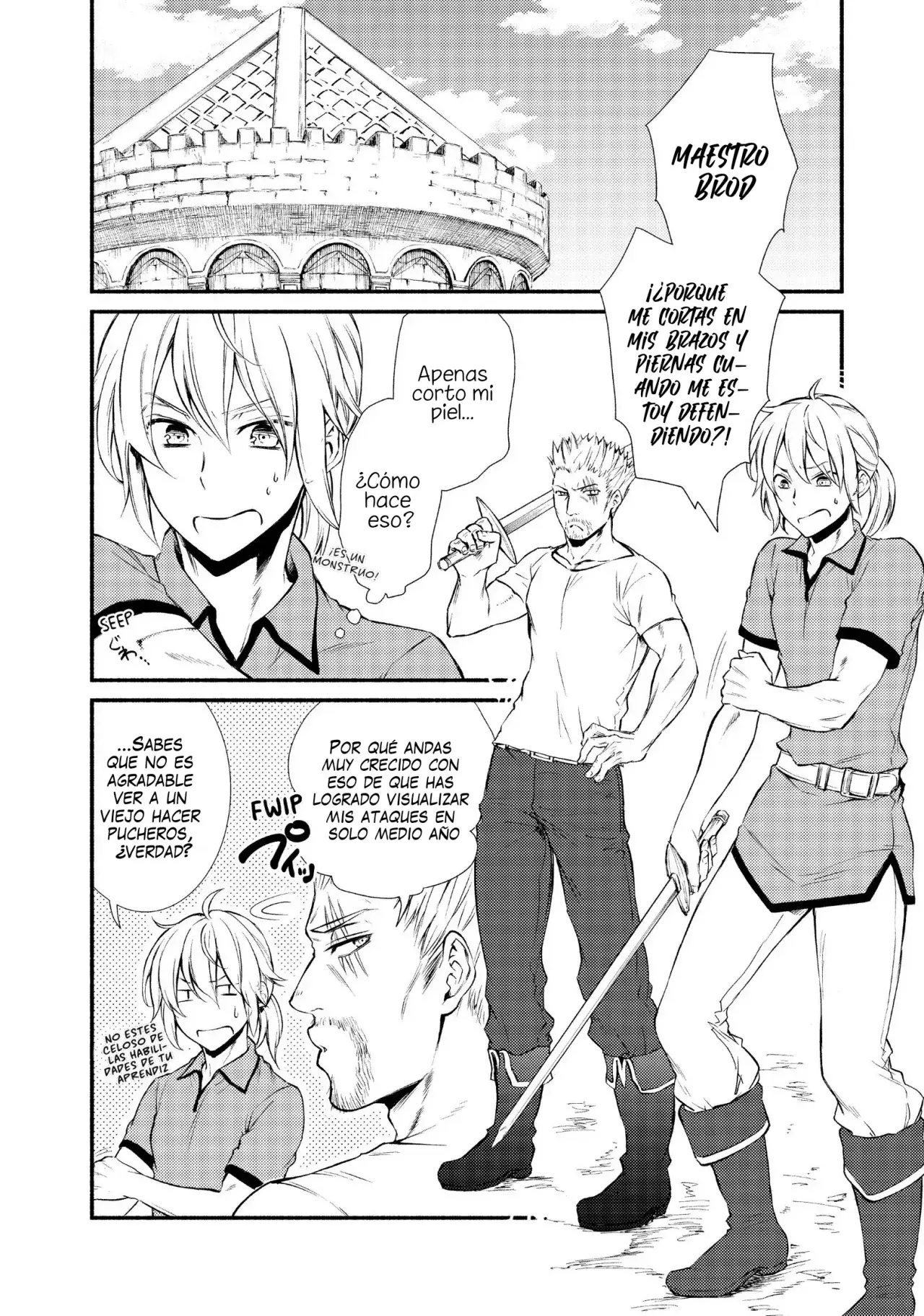 The Great Cleric Capitulo 13: Cambio Personal. Los Tres Lideres del Gremio de Aventureros página 3