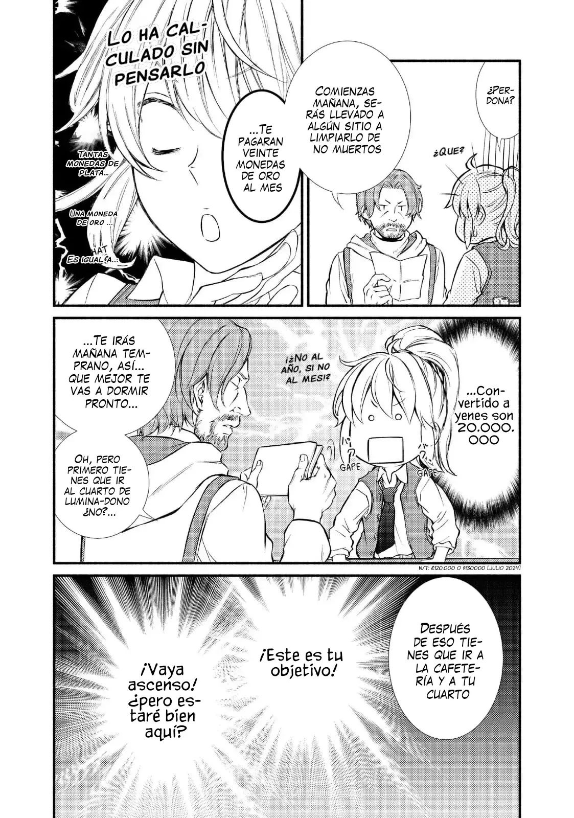 The Great Cleric Capitulo 16: ¿Cuál es mi trabajo en la central? página 28