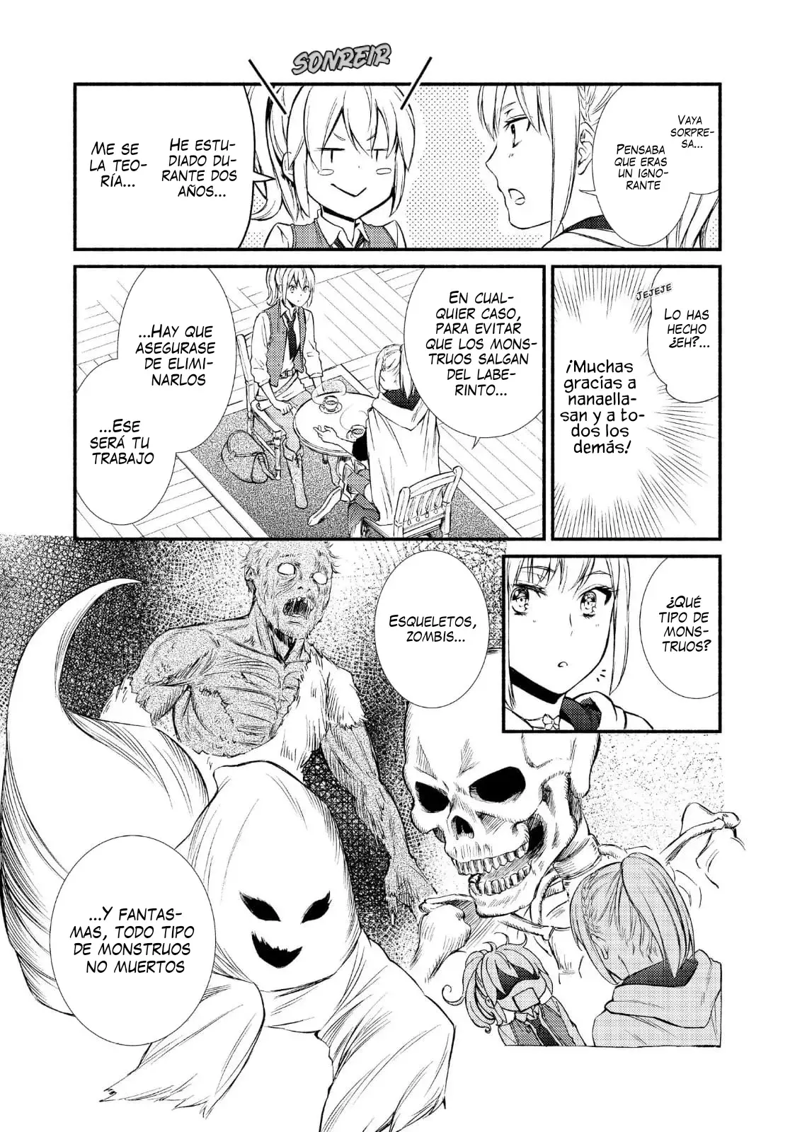 The Great Cleric Capitulo 16: ¿Cuál es mi trabajo en la central? página 34