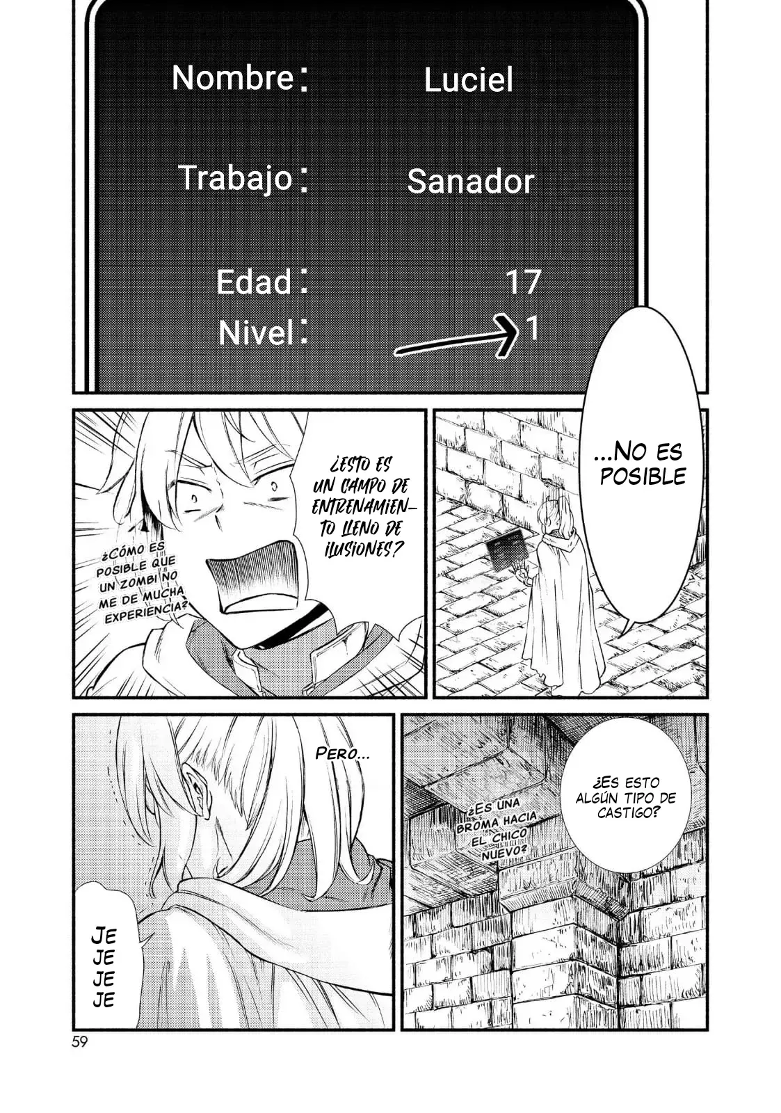 The Great Cleric Capitulo 17: El laberinto de los no-muertos página 20