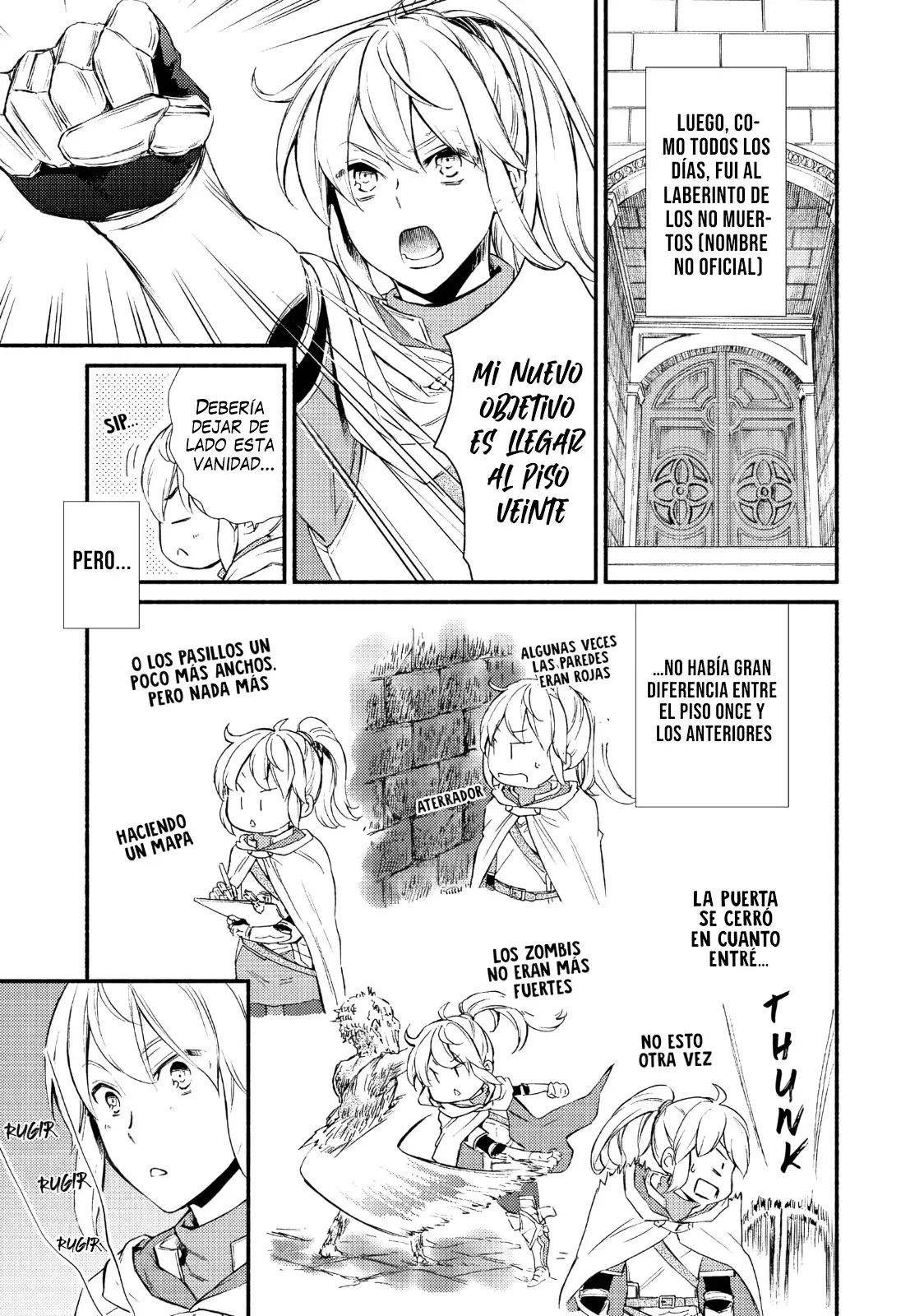 The Great Cleric Capitulo 21: Entrenamiento con los paladines. Rutina al amanecer con el regimiento de valquirias página 14
