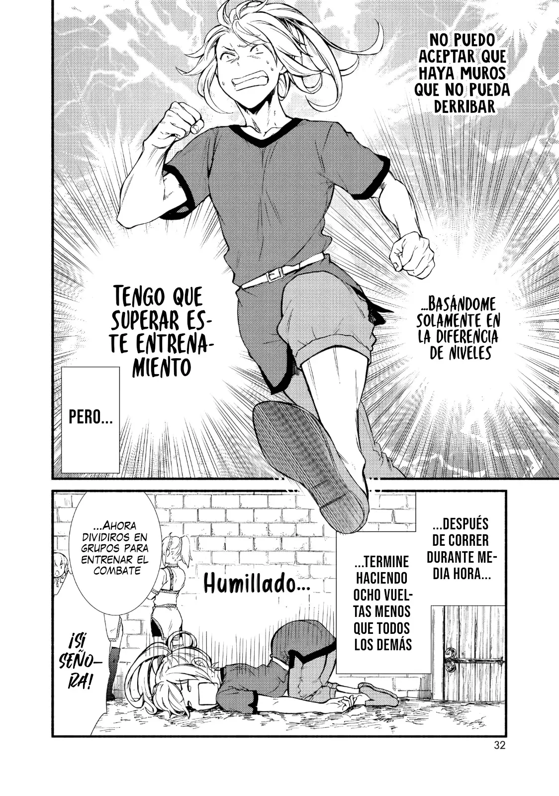 The Great Cleric Capitulo 21: Entrenamiento con los paladines. Rutina al amanecer con el regimiento de valquirias página 33