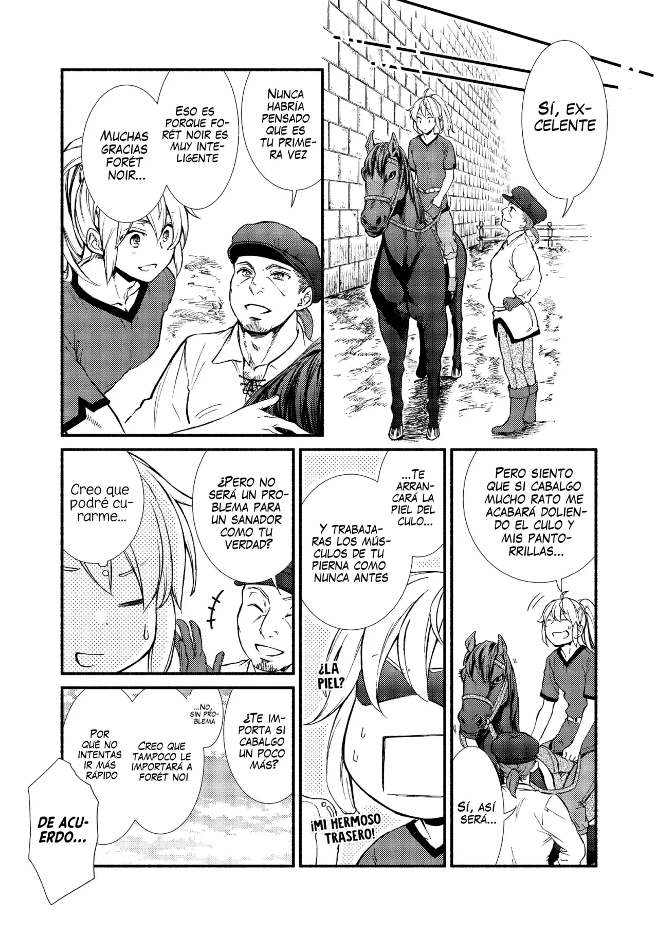 The Great Cleric Capitulo 23: Mi primera vez montando a caballo página 10
