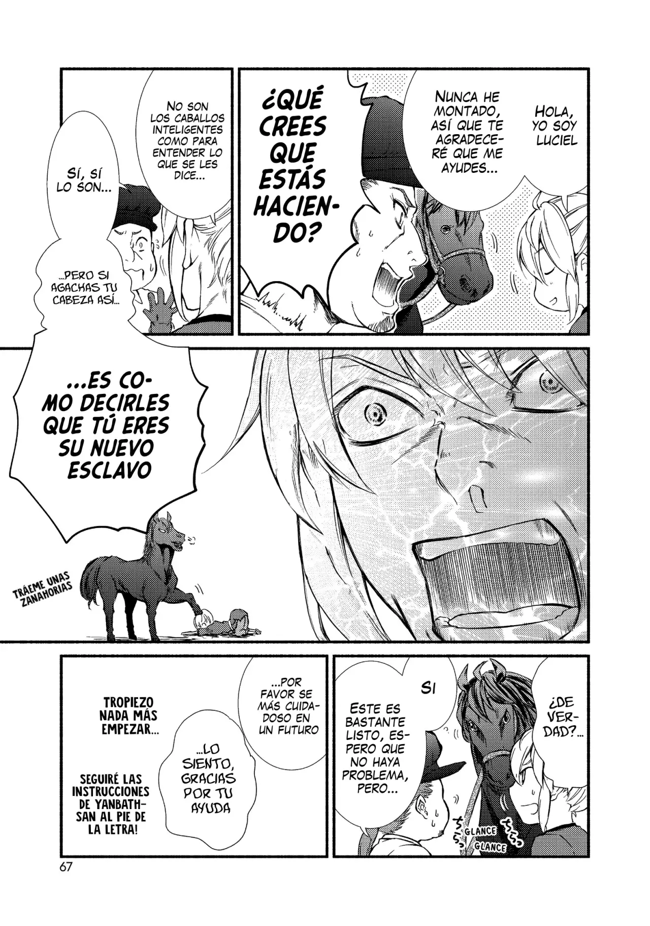 The Great Cleric Capitulo 23: Mi primera vez montando a caballo página 4