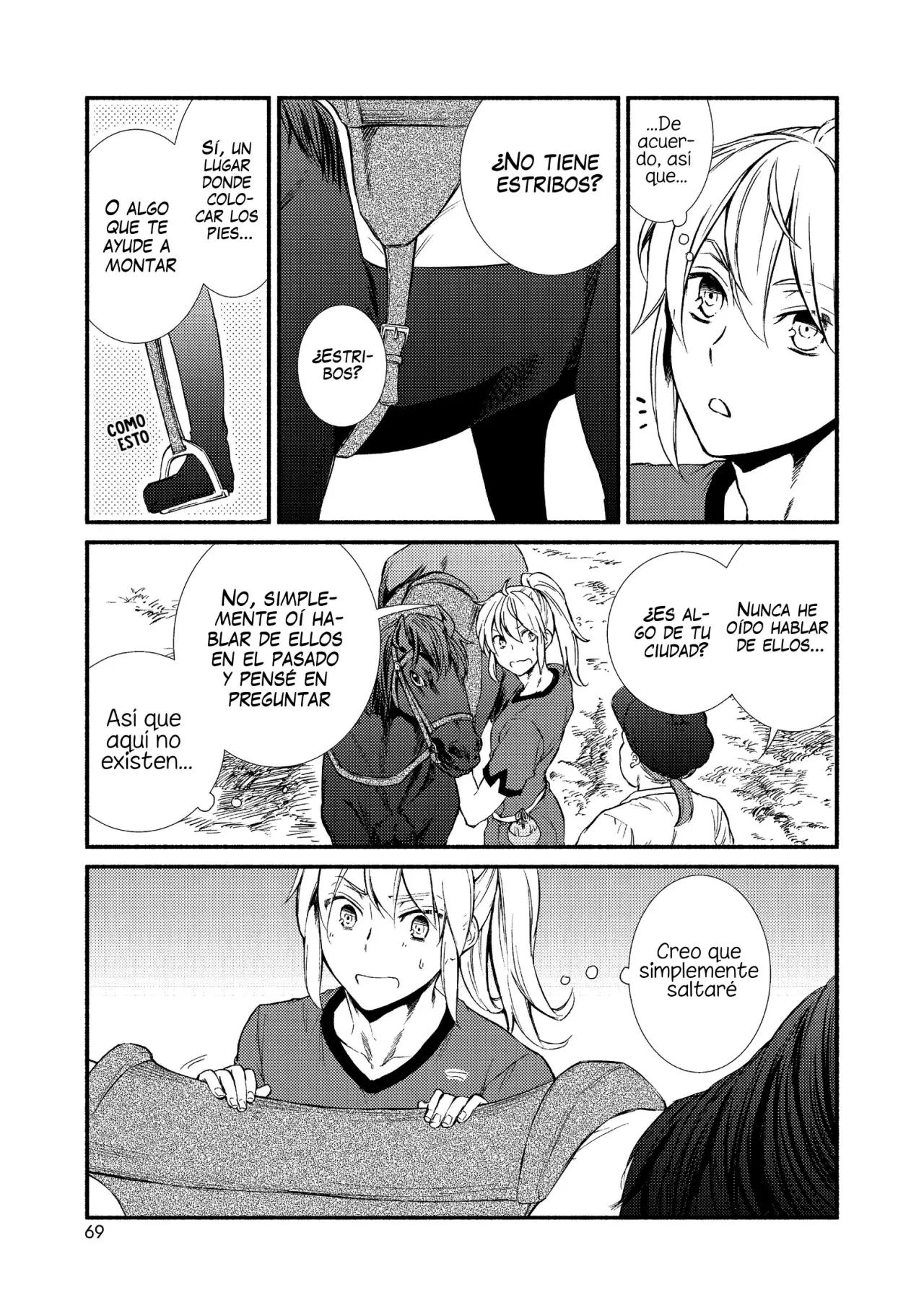 The Great Cleric Capitulo 23: Mi primera vez montando a caballo página 6