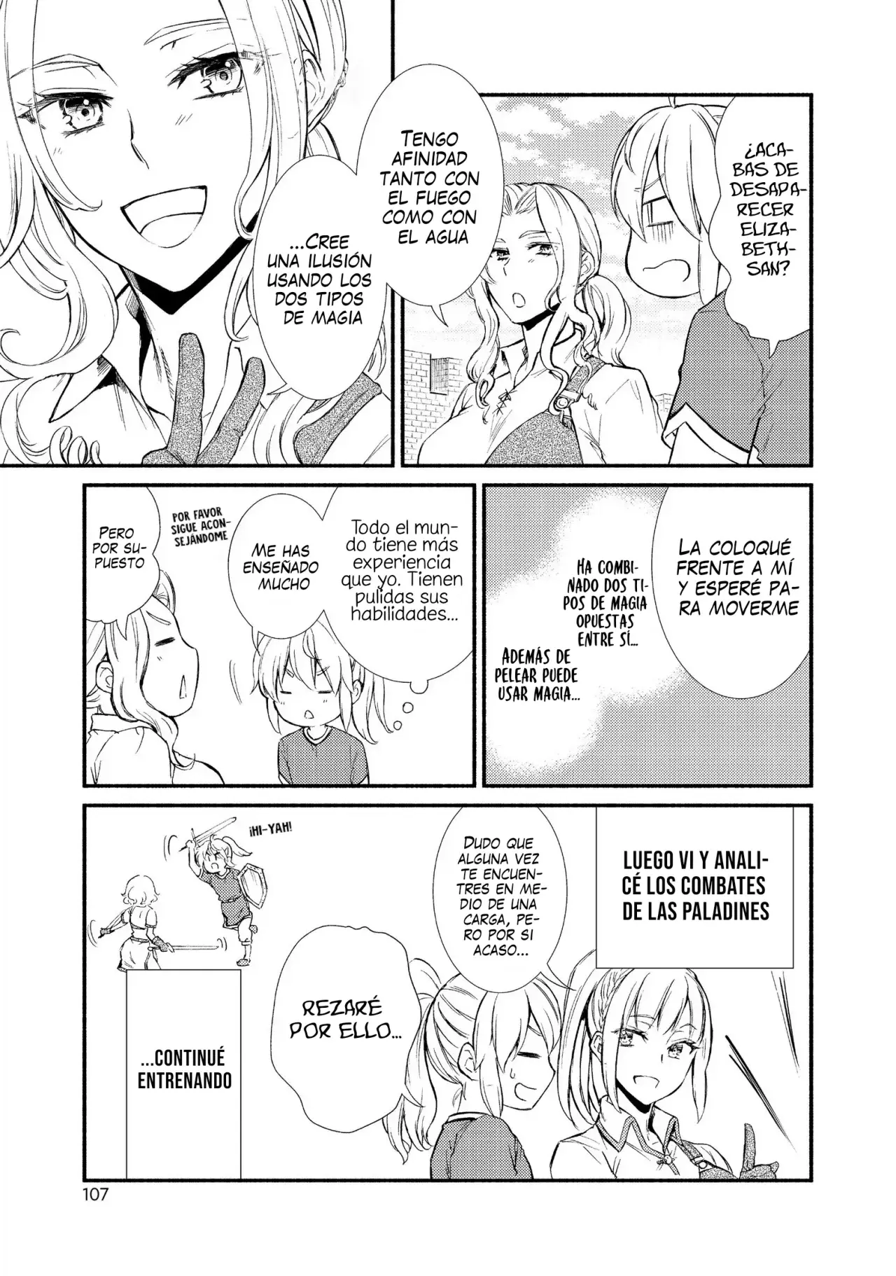 The Great Cleric Capitulo 24: ¿Aceptan provisionalmente a Luciel en el regimiento de Valquirias? página 12