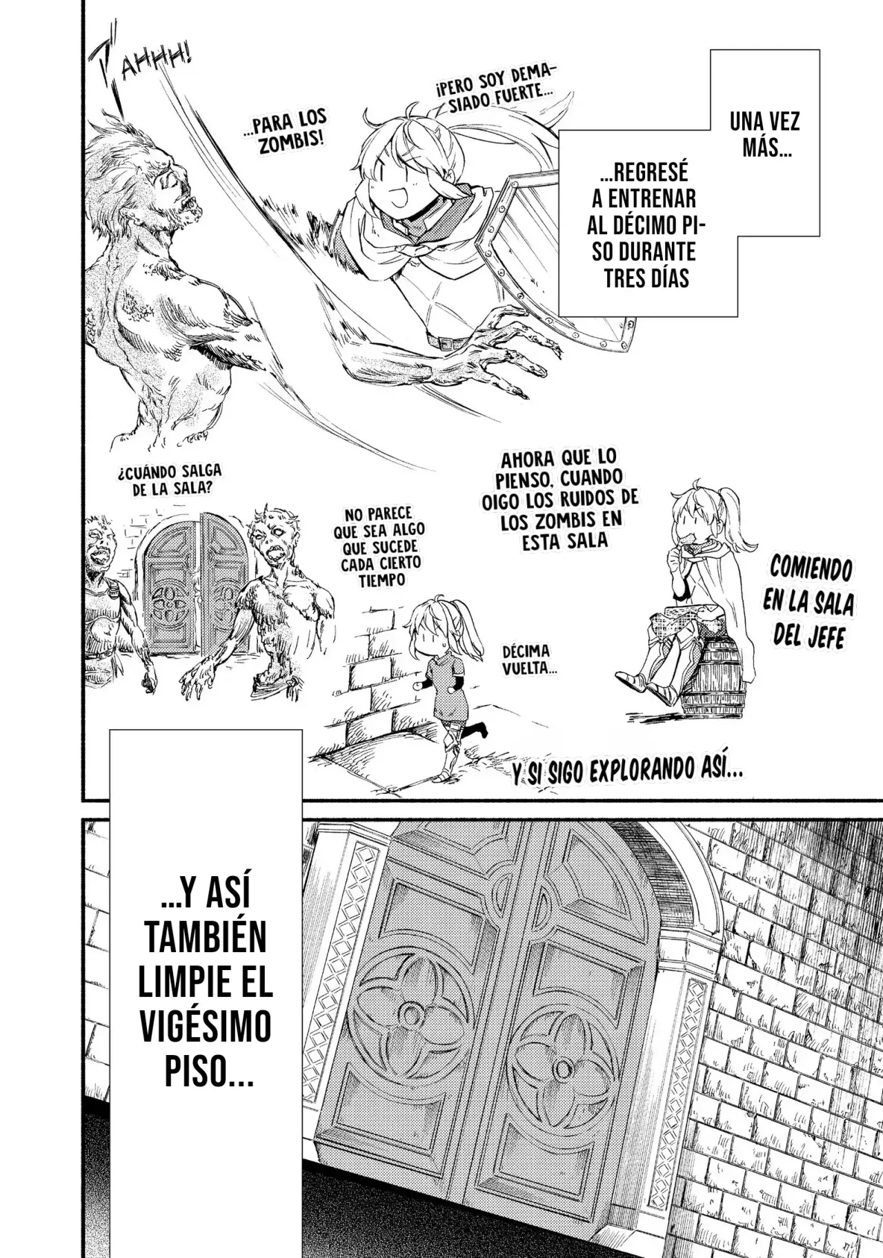 The Great Cleric Capitulo 24: ¿Aceptan provisionalmente a Luciel en el regimiento de Valquirias? página 15