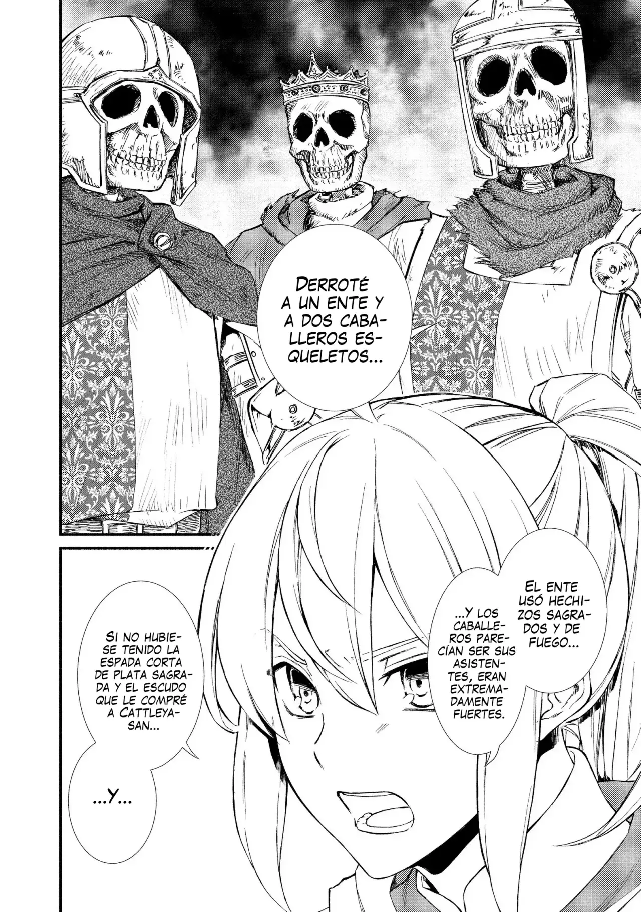 The Great Cleric Capitulo 24: ¿Aceptan provisionalmente a Luciel en el regimiento de Valquirias? página 17