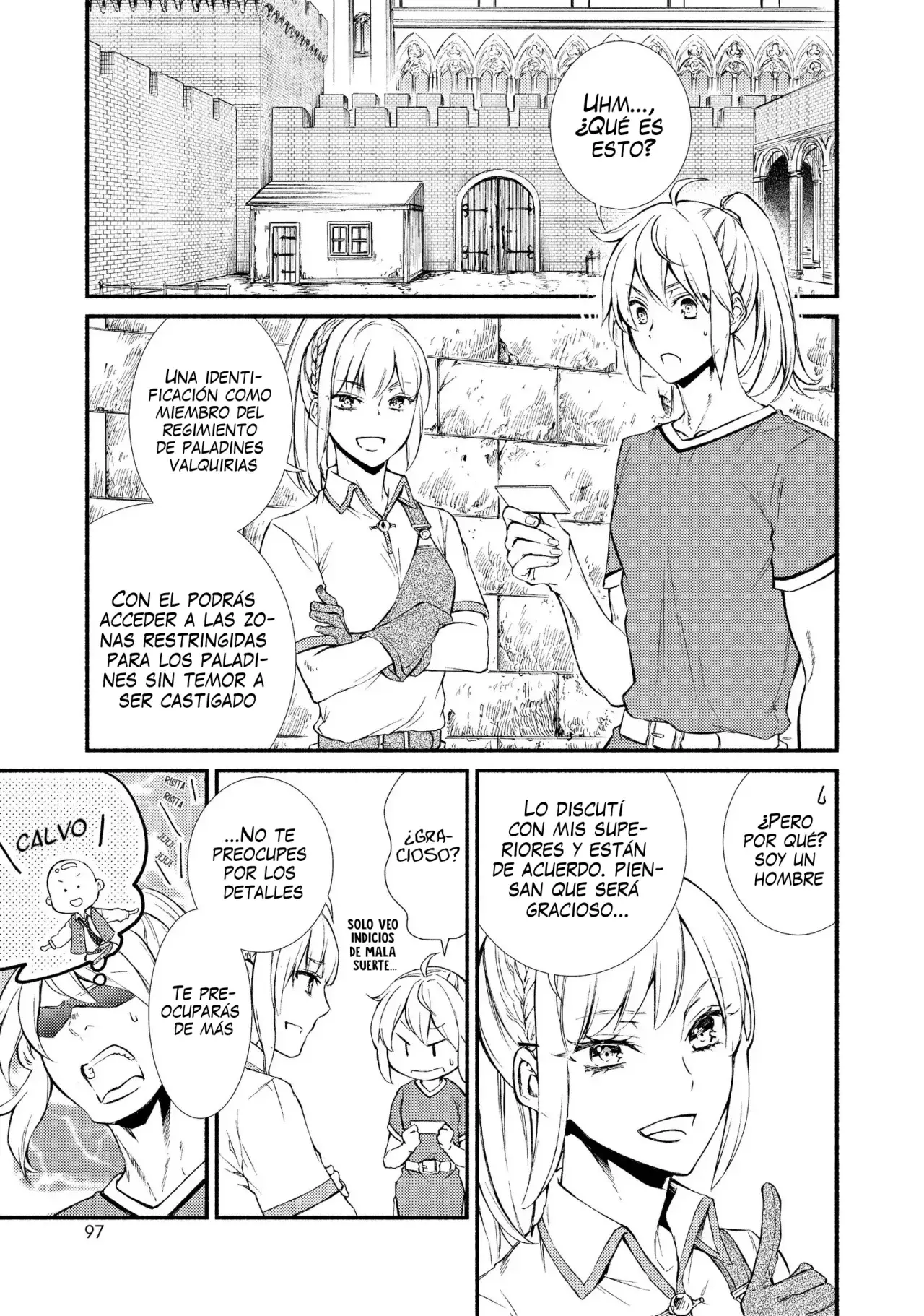 The Great Cleric Capitulo 24: ¿Aceptan provisionalmente a Luciel en el regimiento de Valquirias? página 2