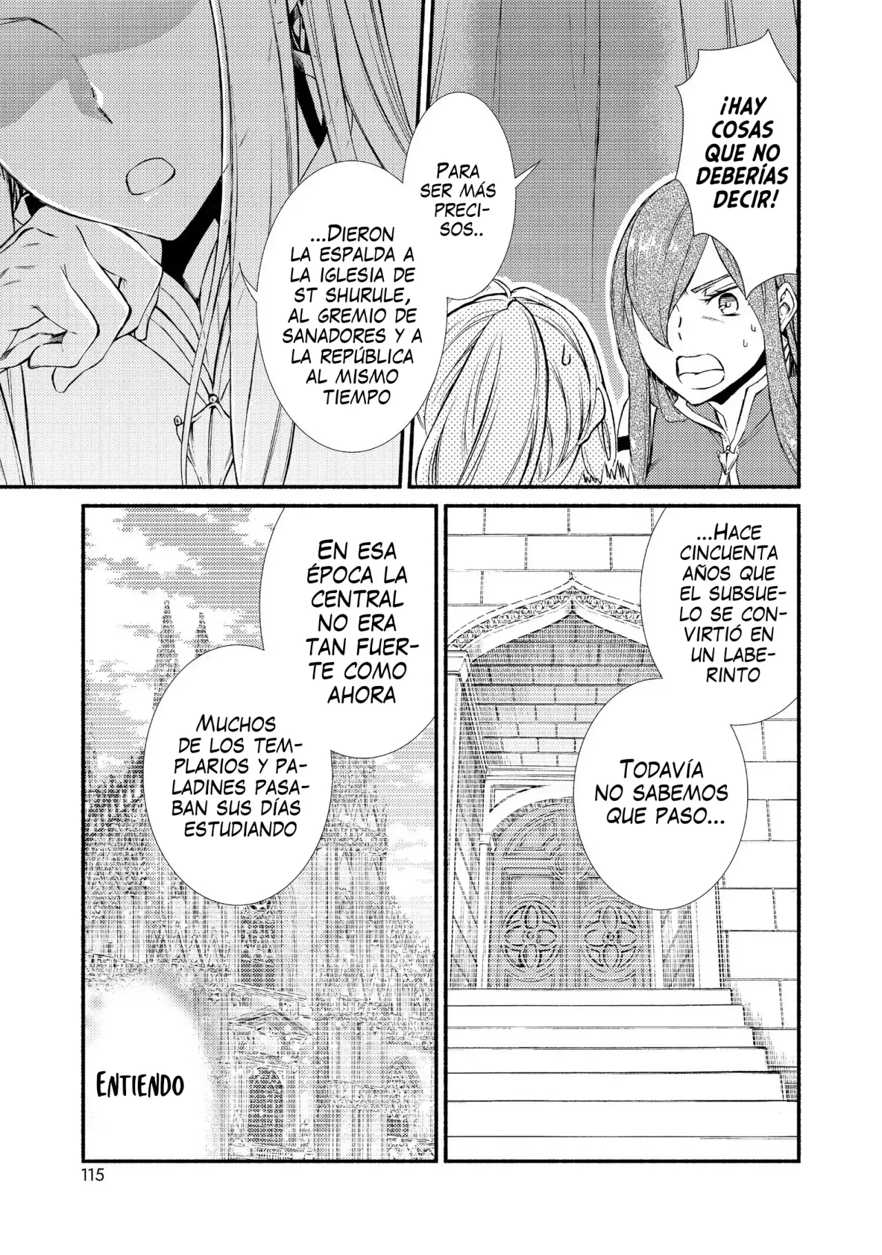 The Great Cleric Capitulo 24: ¿Aceptan provisionalmente a Luciel en el regimiento de Valquirias? página 20