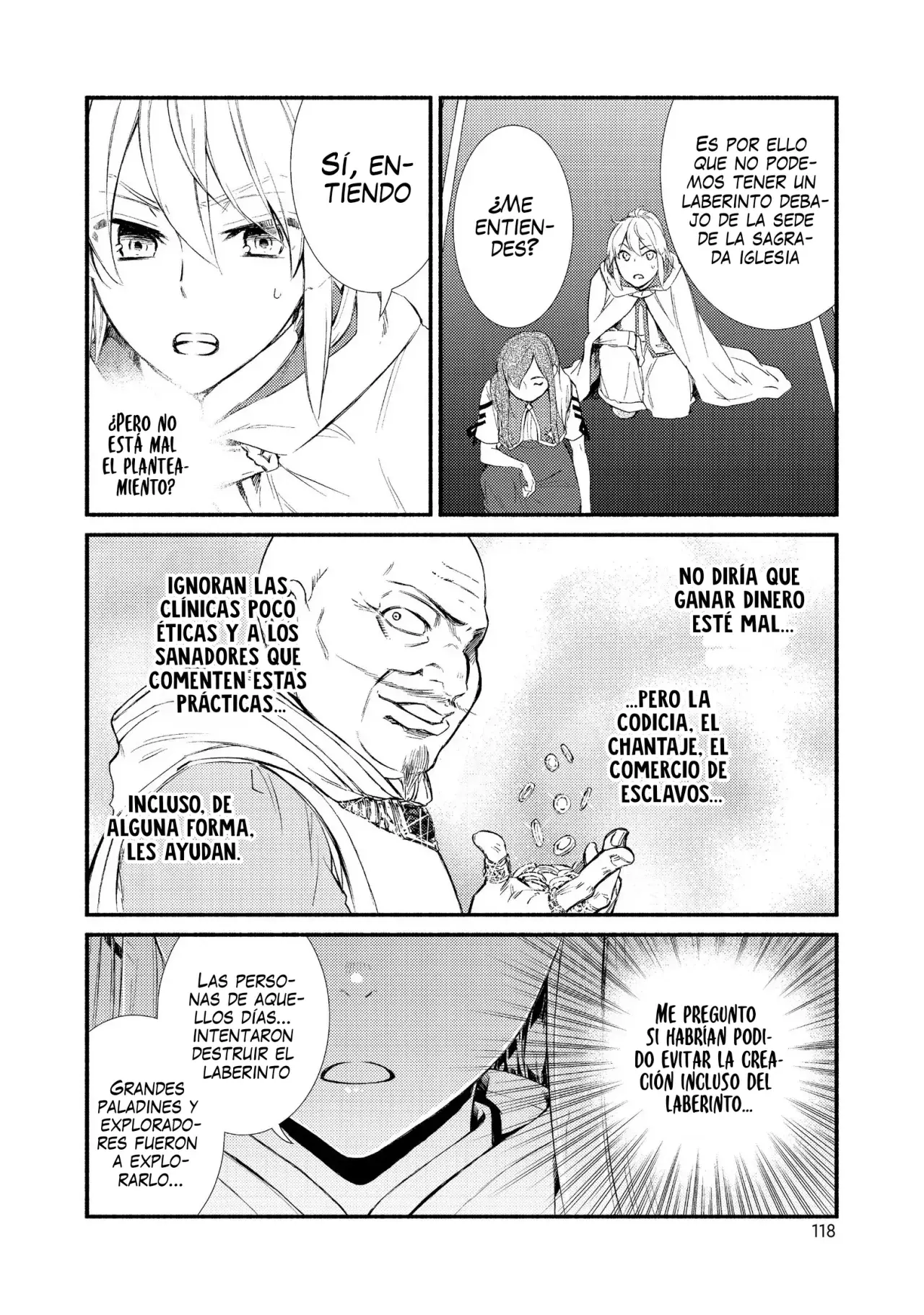 The Great Cleric Capitulo 24: ¿Aceptan provisionalmente a Luciel en el regimiento de Valquirias? página 23
