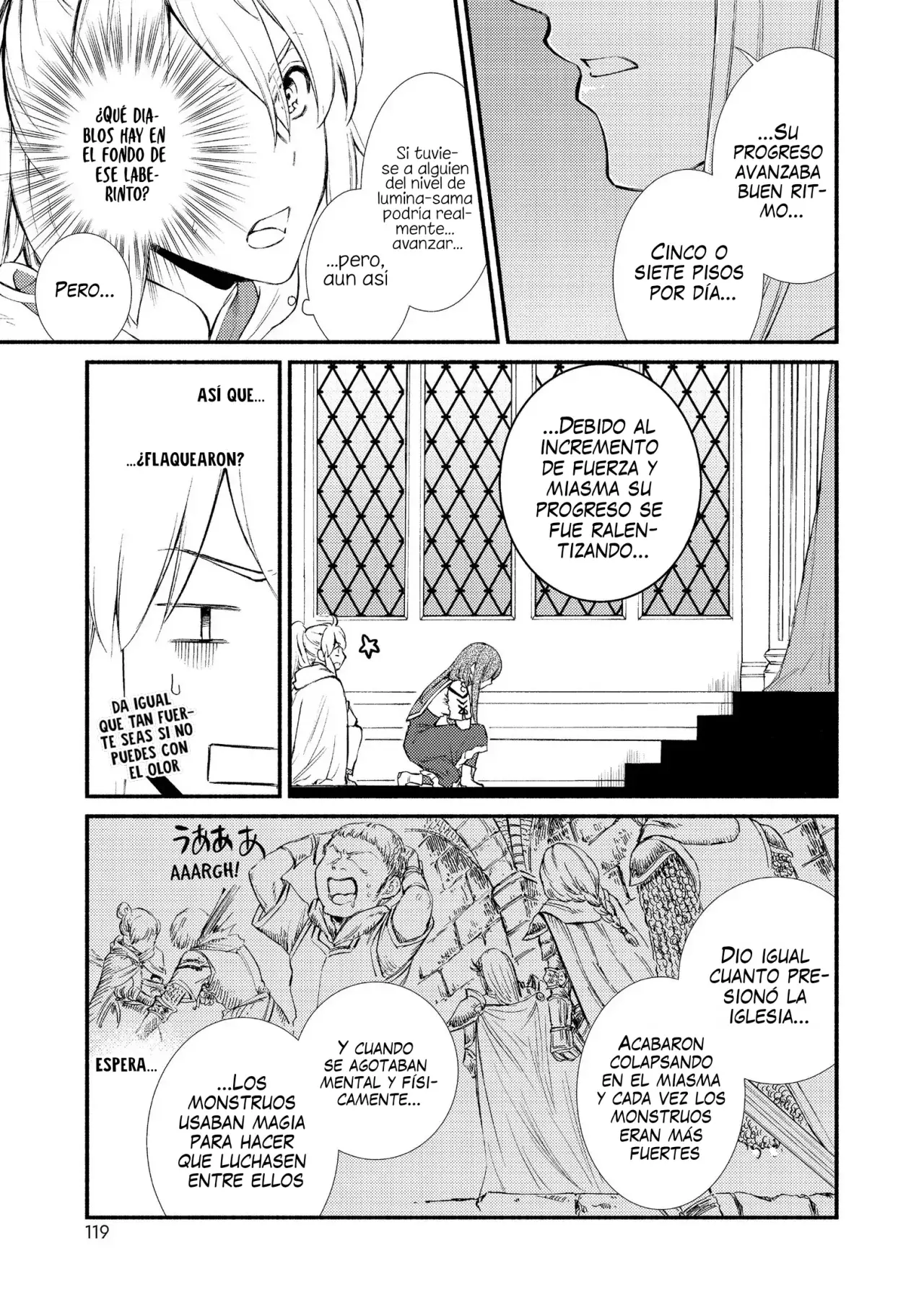The Great Cleric Capitulo 24: ¿Aceptan provisionalmente a Luciel en el regimiento de Valquirias? página 24