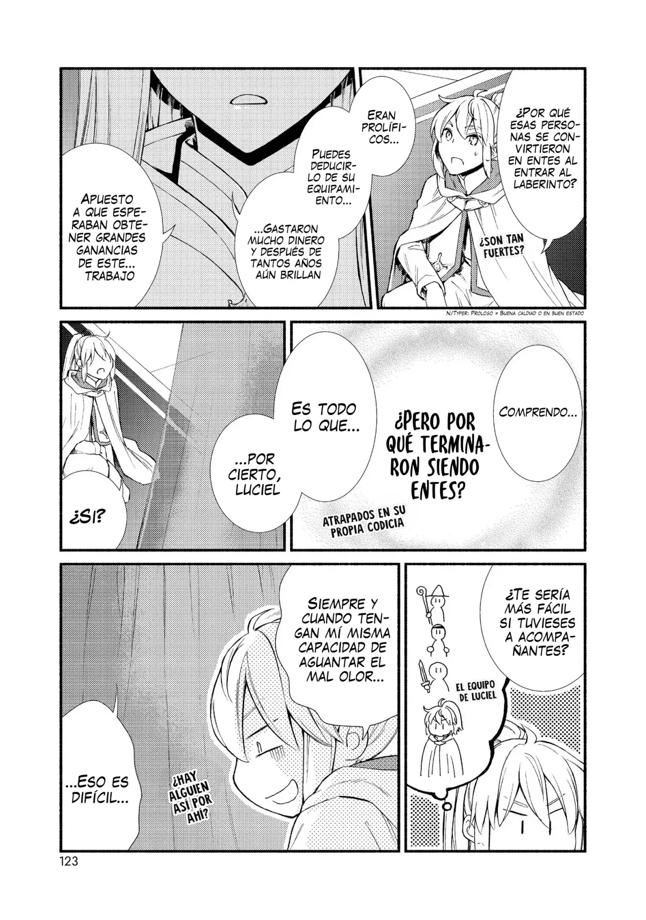 The Great Cleric Capitulo 24: ¿Aceptan provisionalmente a Luciel en el regimiento de Valquirias? página 28