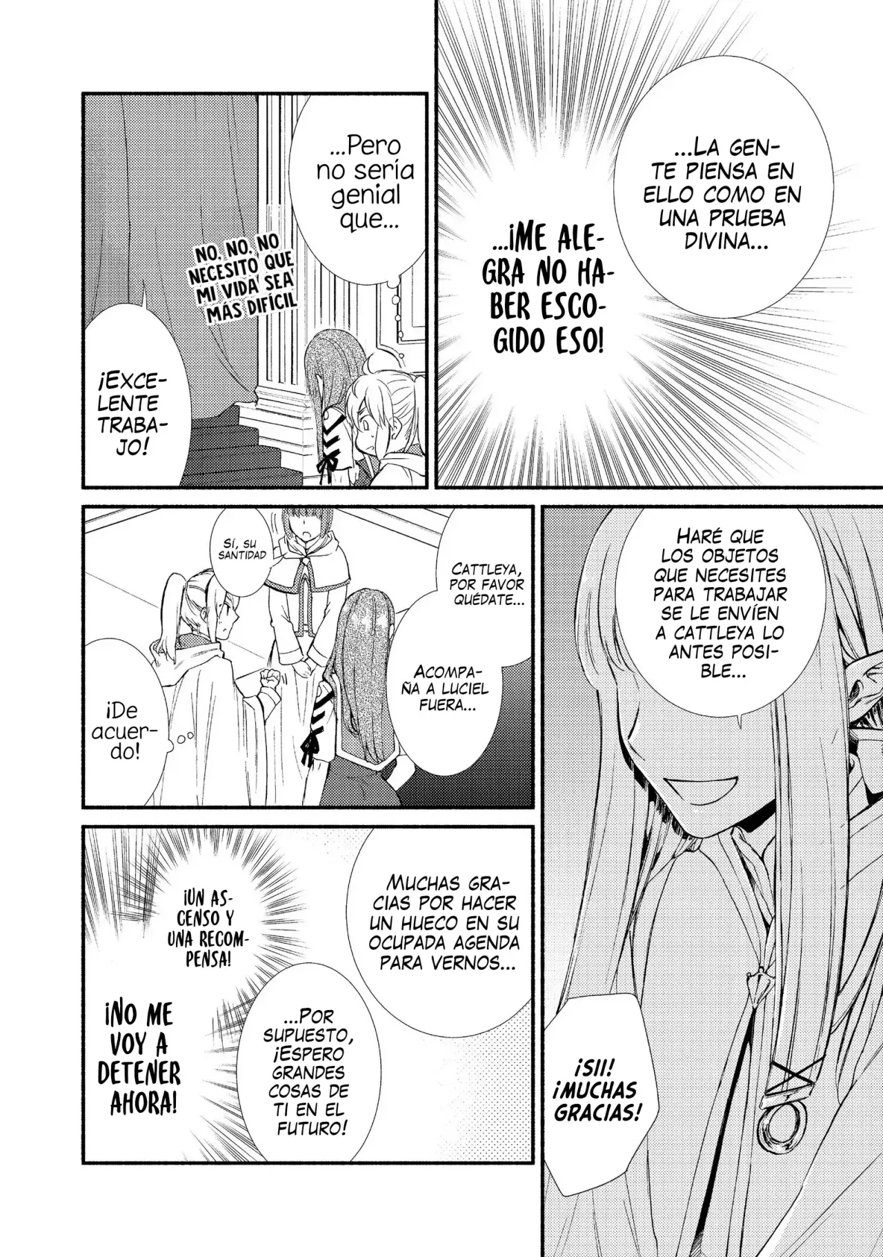 The Great Cleric Capitulo 24: ¿Aceptan provisionalmente a Luciel en el regimiento de Valquirias? página 31
