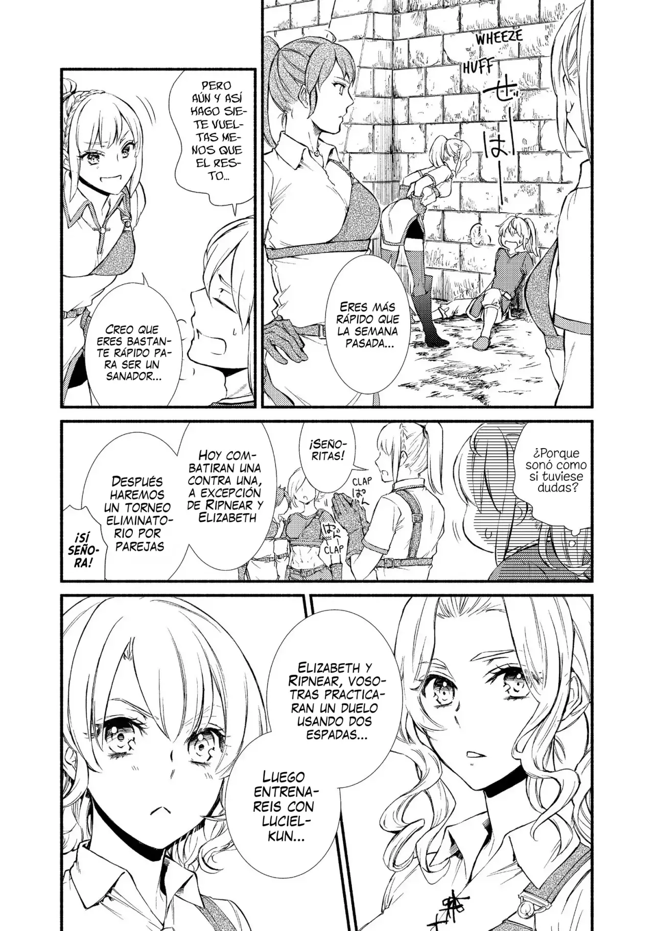 The Great Cleric Capitulo 24: ¿Aceptan provisionalmente a Luciel en el regimiento de Valquirias? página 4