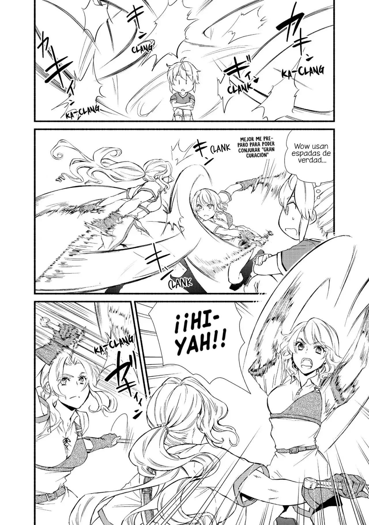 The Great Cleric Capitulo 24: ¿Aceptan provisionalmente a Luciel en el regimiento de Valquirias? página 5