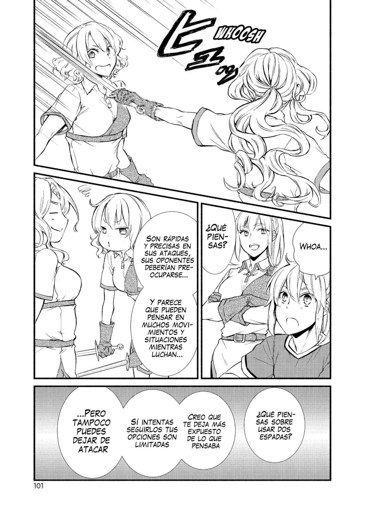 The Great Cleric Capitulo 24: ¿Aceptan provisionalmente a Luciel en el regimiento de Valquirias? página 6
