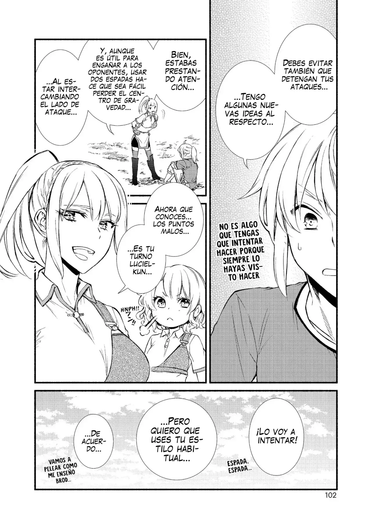 The Great Cleric Capitulo 24: ¿Aceptan provisionalmente a Luciel en el regimiento de Valquirias? página 7