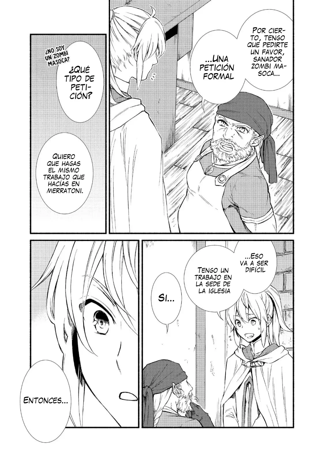 The Great Cleric Capitulo 25: Nuevo Apodo: "San Rarito" página 8