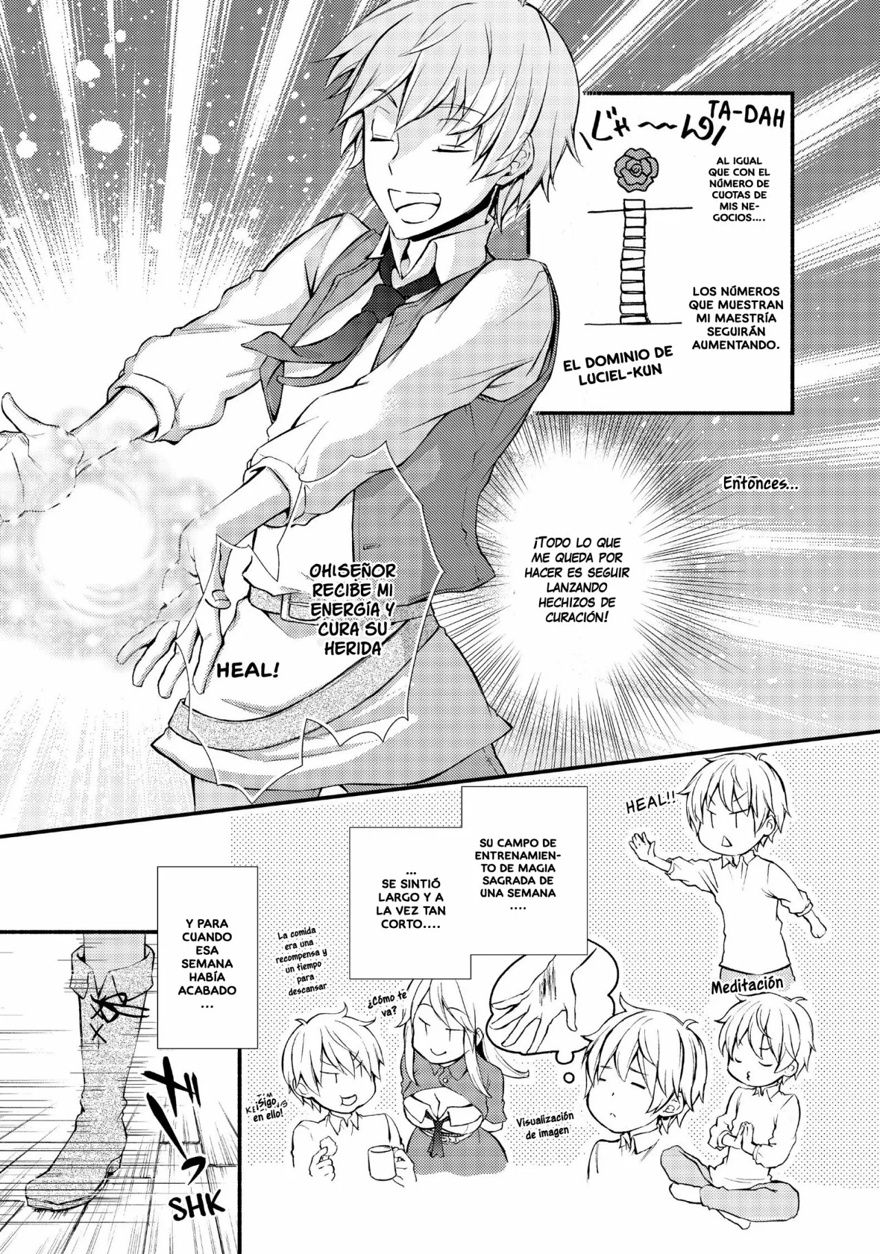 The Great Cleric Capitulo 3: El gremio de Aventureros página 12