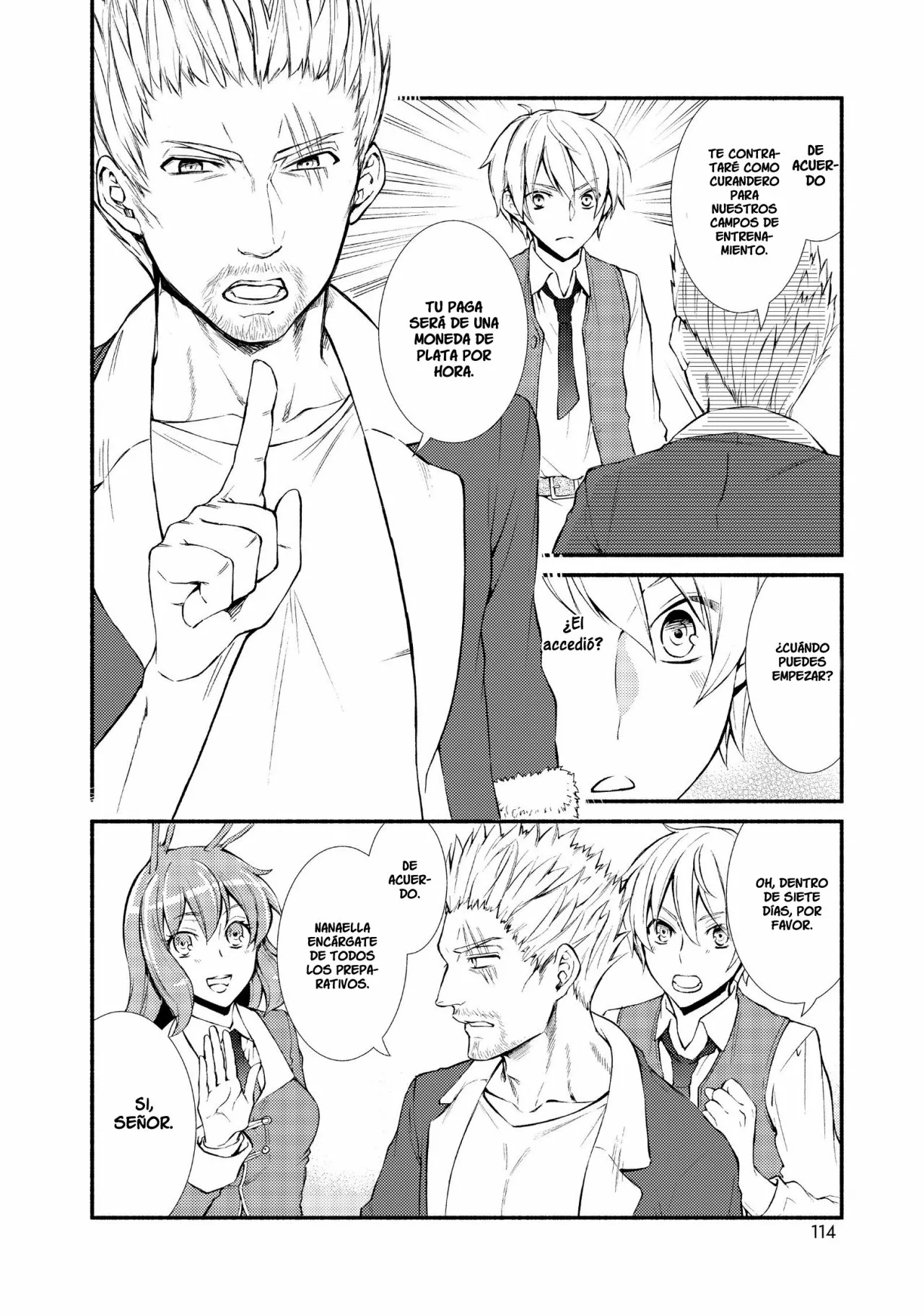 The Great Cleric Capitulo 3: El gremio de Aventureros página 7
