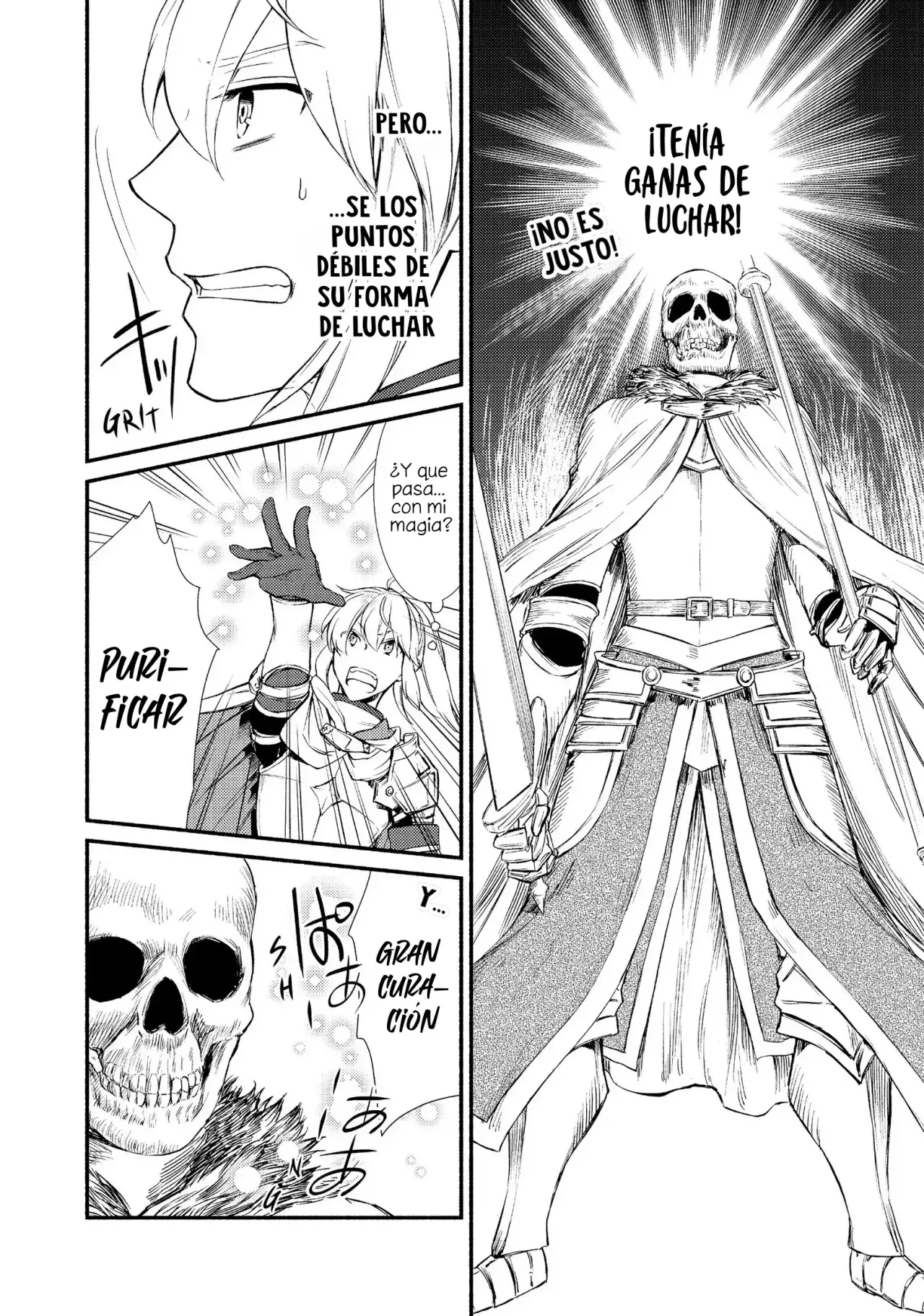 The Great Cleric Capitulo 30: Duelo a muerte con el Rey Caballero Fantasma (Nombre Provisional) página 21