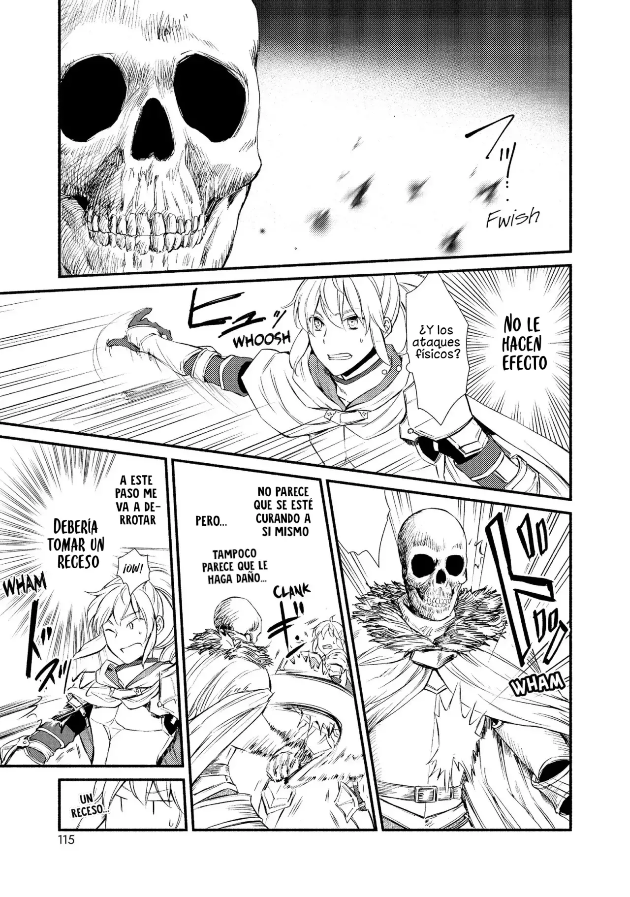 The Great Cleric Capitulo 30: Duelo a muerte con el Rey Caballero Fantasma (Nombre Provisional) página 22