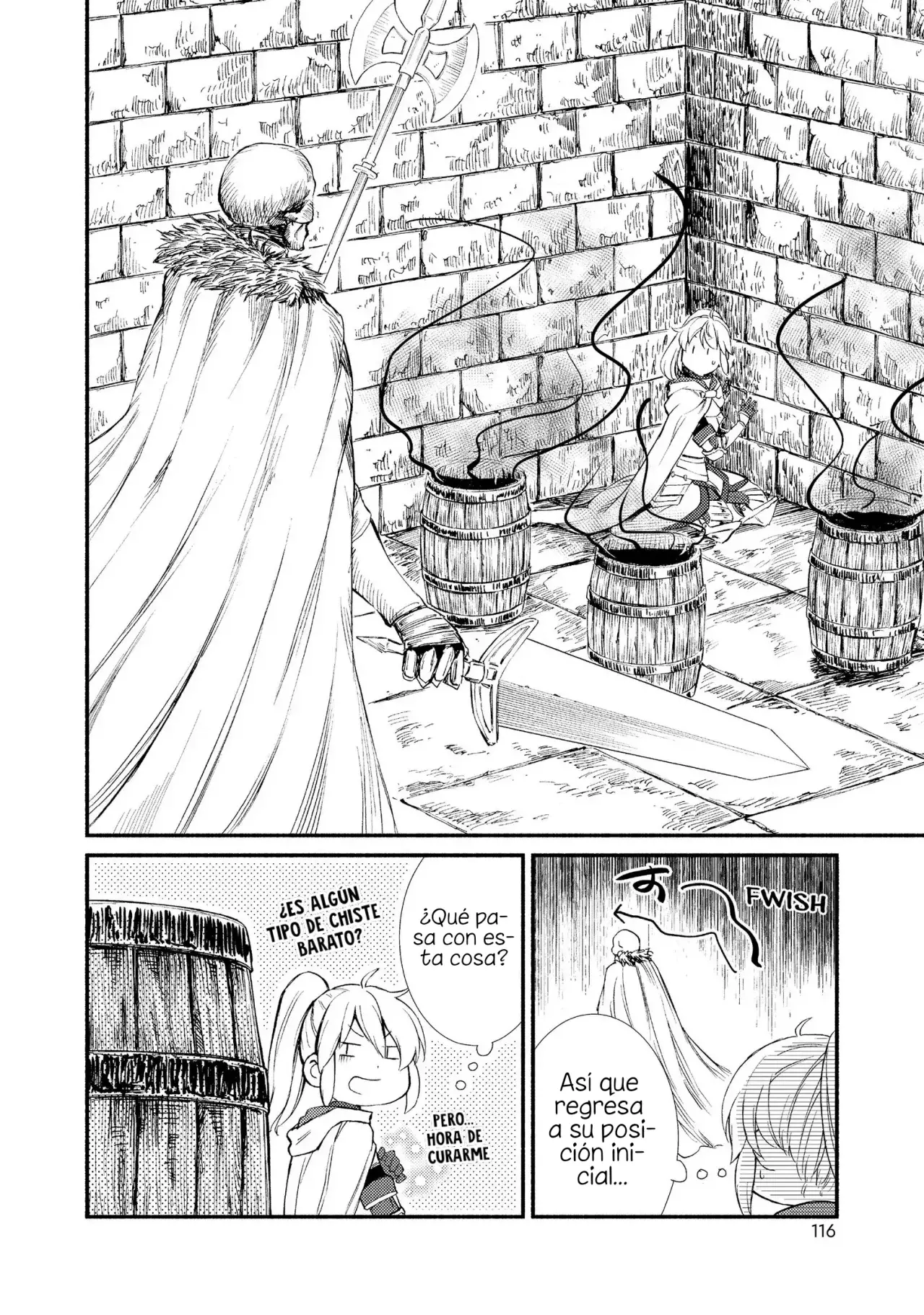 The Great Cleric Capitulo 30: Duelo a muerte con el Rey Caballero Fantasma (Nombre Provisional) página 23
