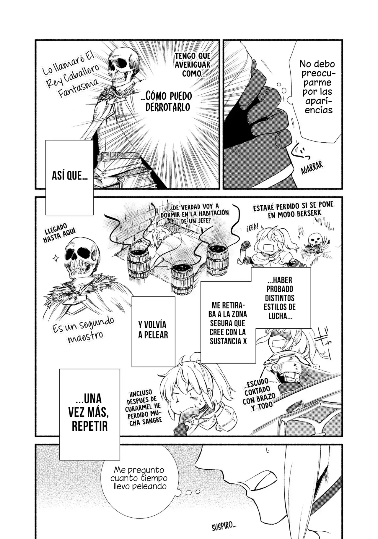 The Great Cleric Capitulo 30: Duelo a muerte con el Rey Caballero Fantasma (Nombre Provisional) página 24