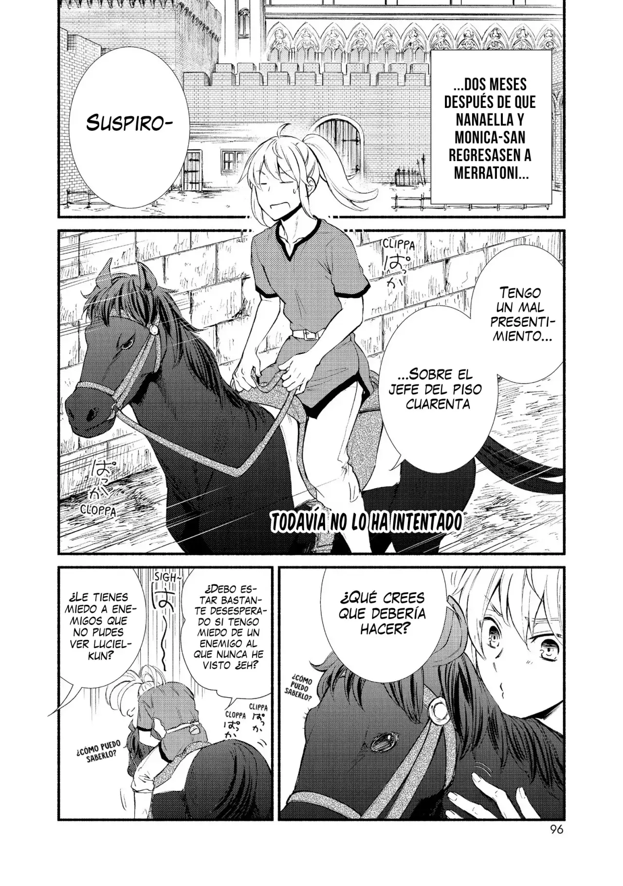 The Great Cleric Capitulo 30: Duelo a muerte con el Rey Caballero Fantasma (Nombre Provisional) página 3
