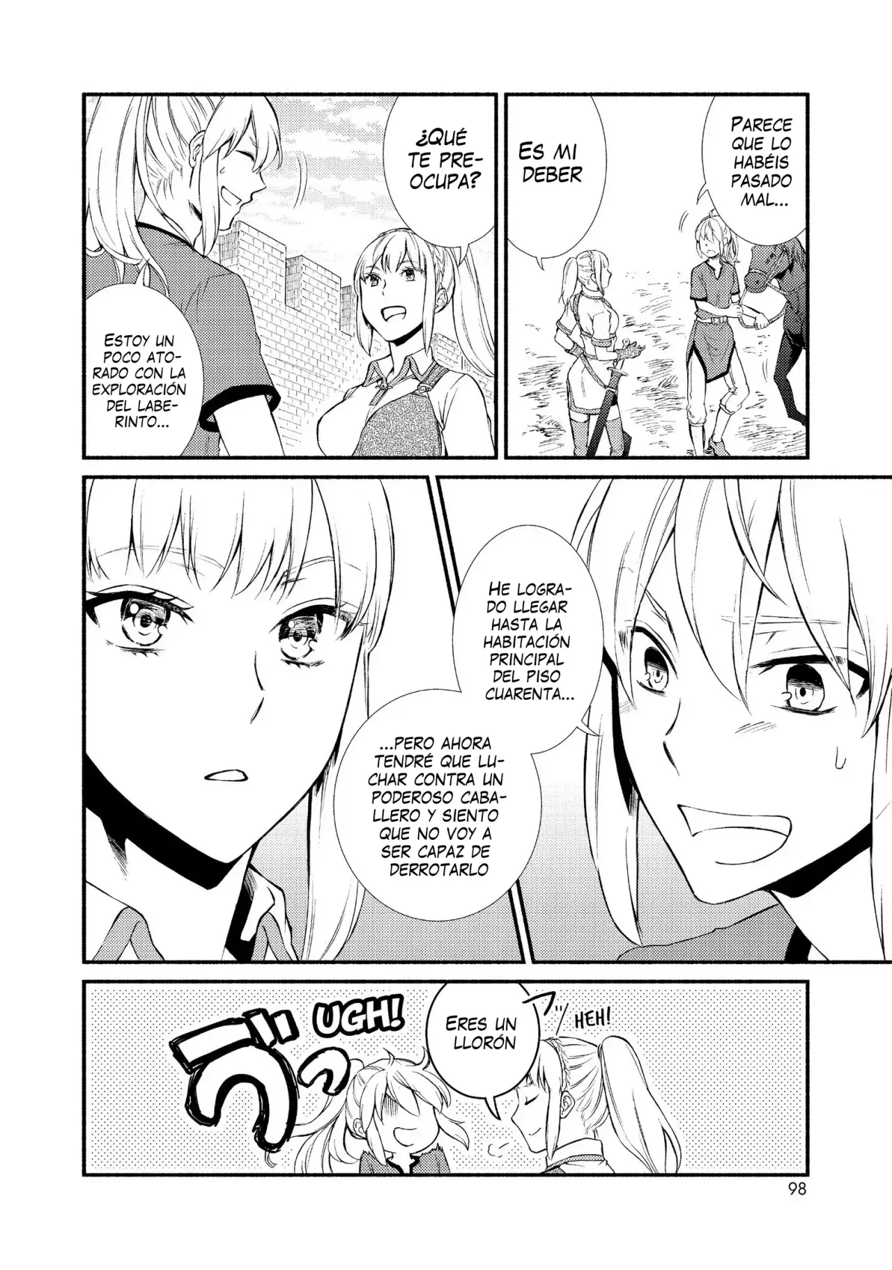 The Great Cleric Capitulo 30: Duelo a muerte con el Rey Caballero Fantasma (Nombre Provisional) página 5