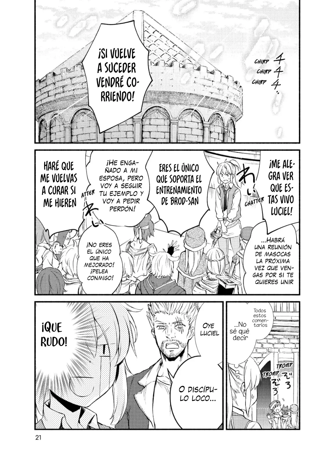 The Great Cleric Capitulo 33: El Zombi masoca y el instructor endemoniado vuelven a unir sus fuerzas página 22