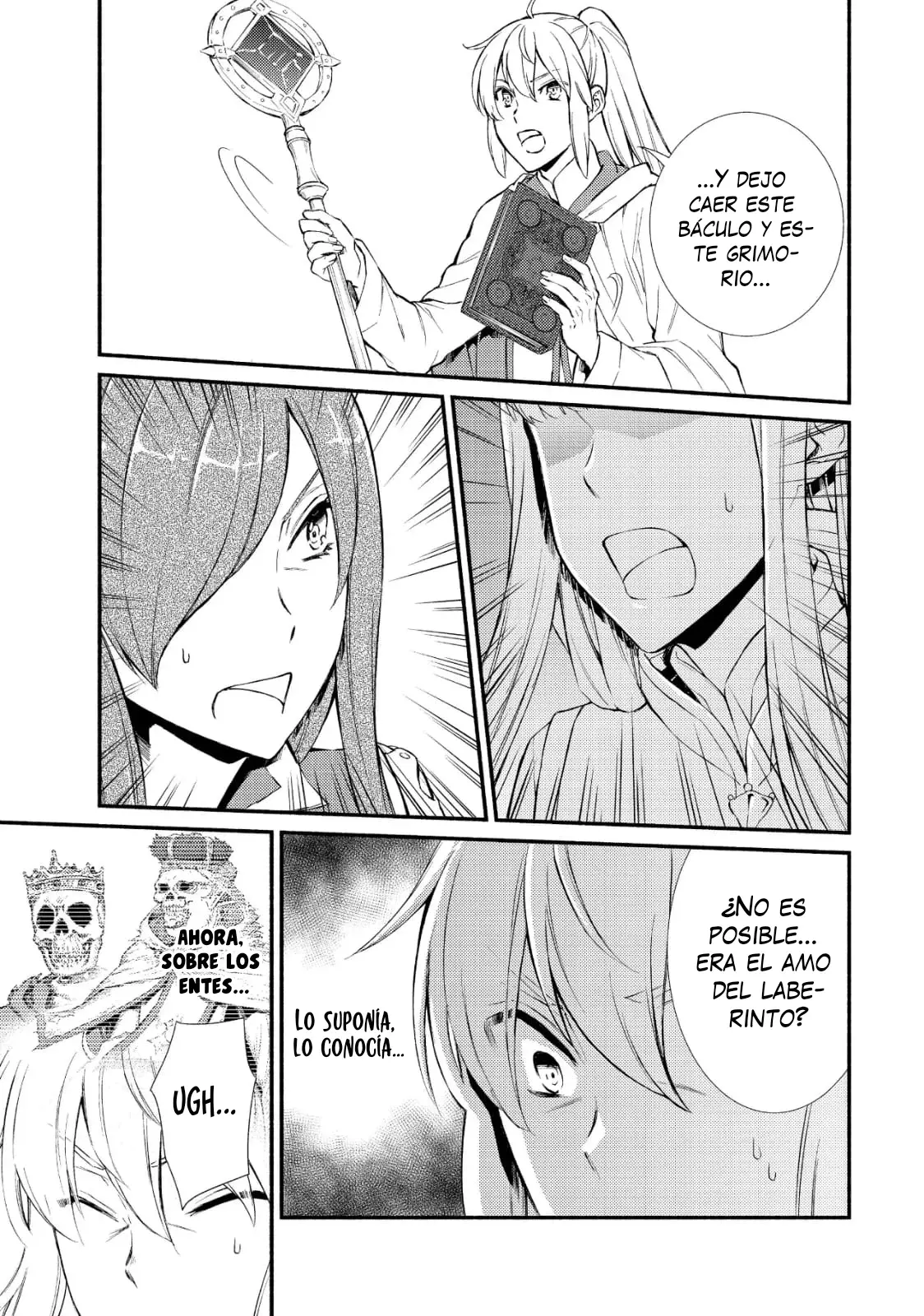 The Great Cleric Capitulo 34: Luciel se entera que no eran ilusiones: Sanador de rango S / Declaración del exorcista Luciel página 10