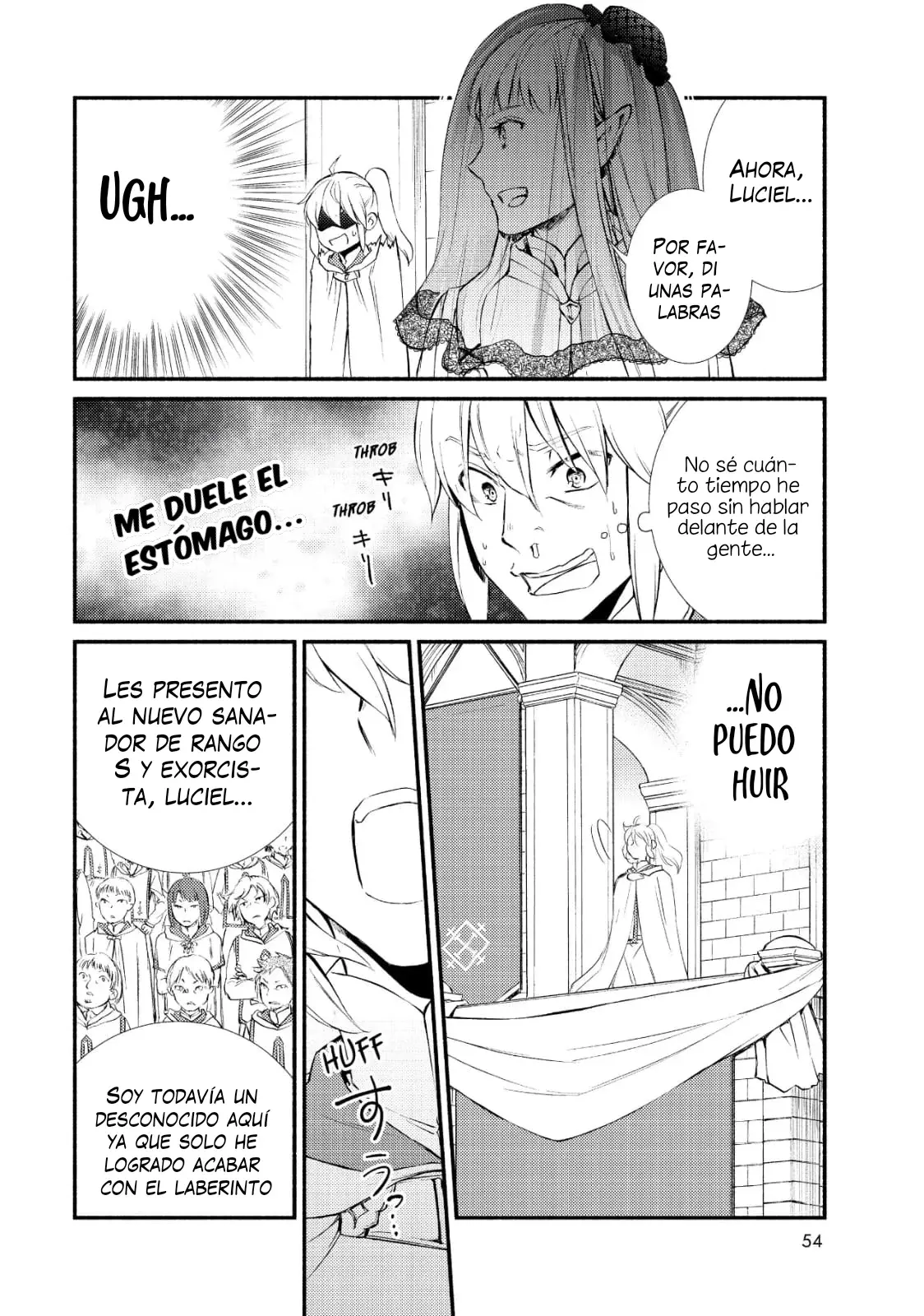 The Great Cleric Capitulo 34: Luciel se entera que no eran ilusiones: Sanador de rango S / Declaración del exorcista Luciel página 23