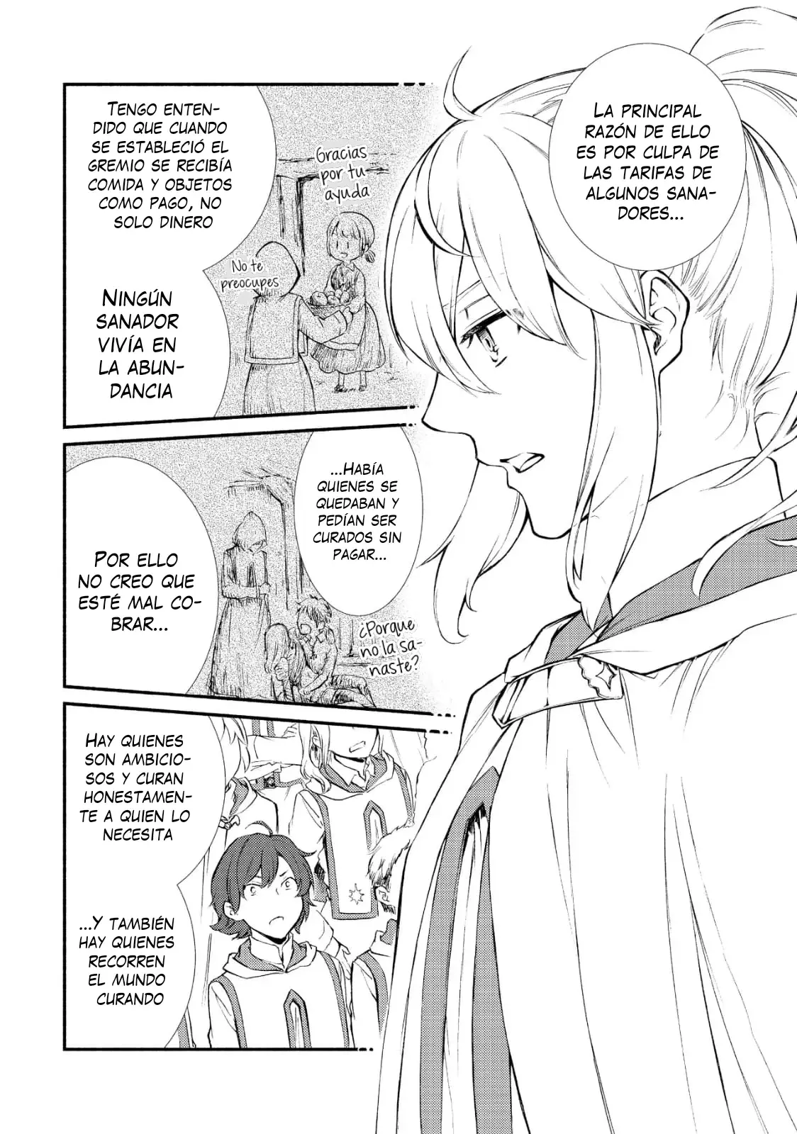 The Great Cleric Capitulo 34: Luciel se entera que no eran ilusiones: Sanador de rango S / Declaración del exorcista Luciel página 25
