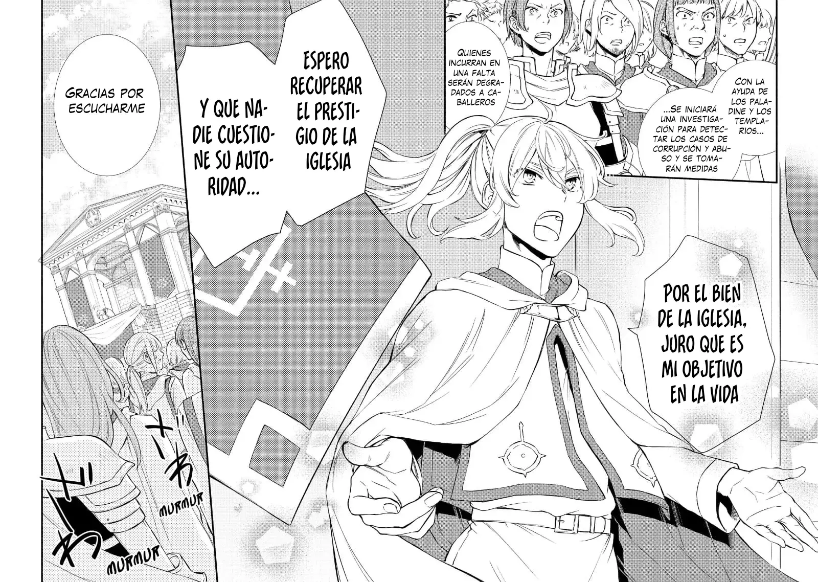 The Great Cleric Capitulo 34: Luciel se entera que no eran ilusiones: Sanador de rango S / Declaración del exorcista Luciel página 27