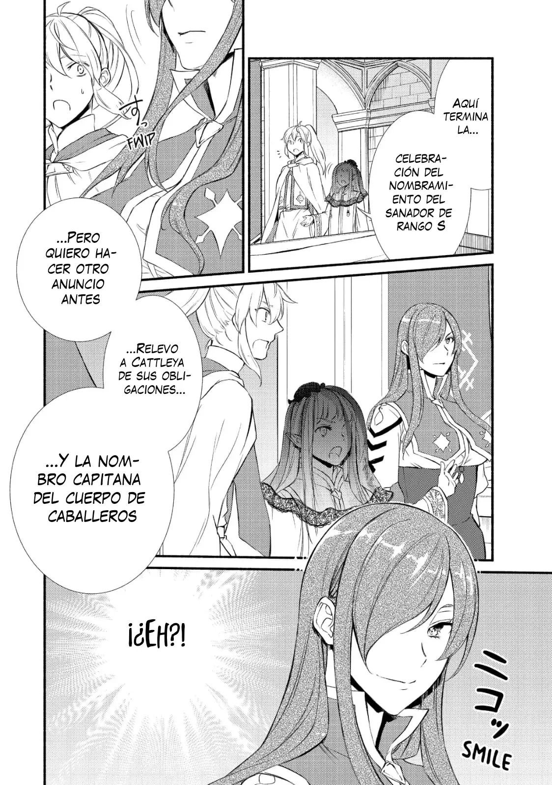 The Great Cleric Capitulo 34: Luciel se entera que no eran ilusiones: Sanador de rango S / Declaración del exorcista Luciel página 28