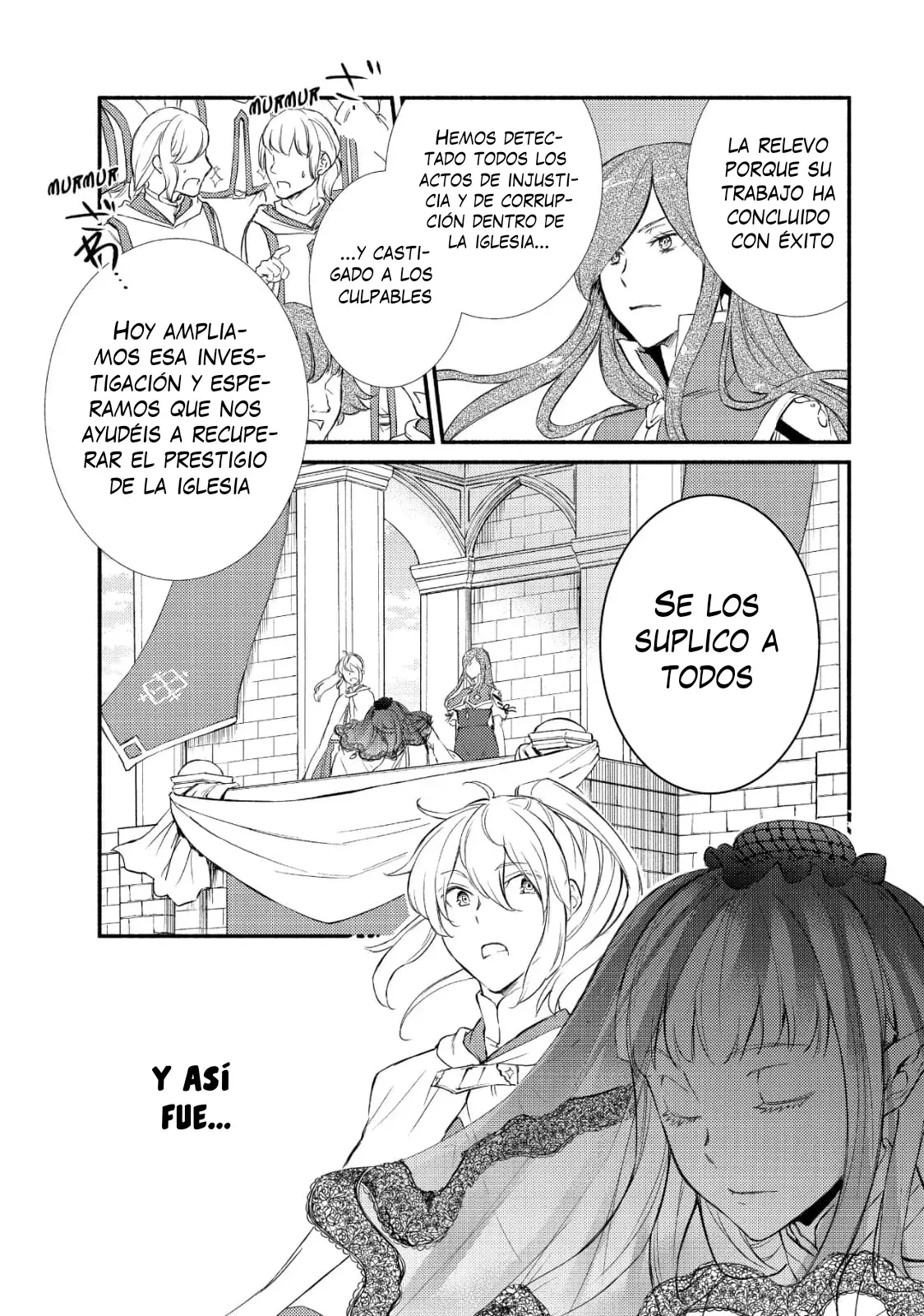 The Great Cleric Capitulo 34: Luciel se entera que no eran ilusiones: Sanador de rango S / Declaración del exorcista Luciel página 29