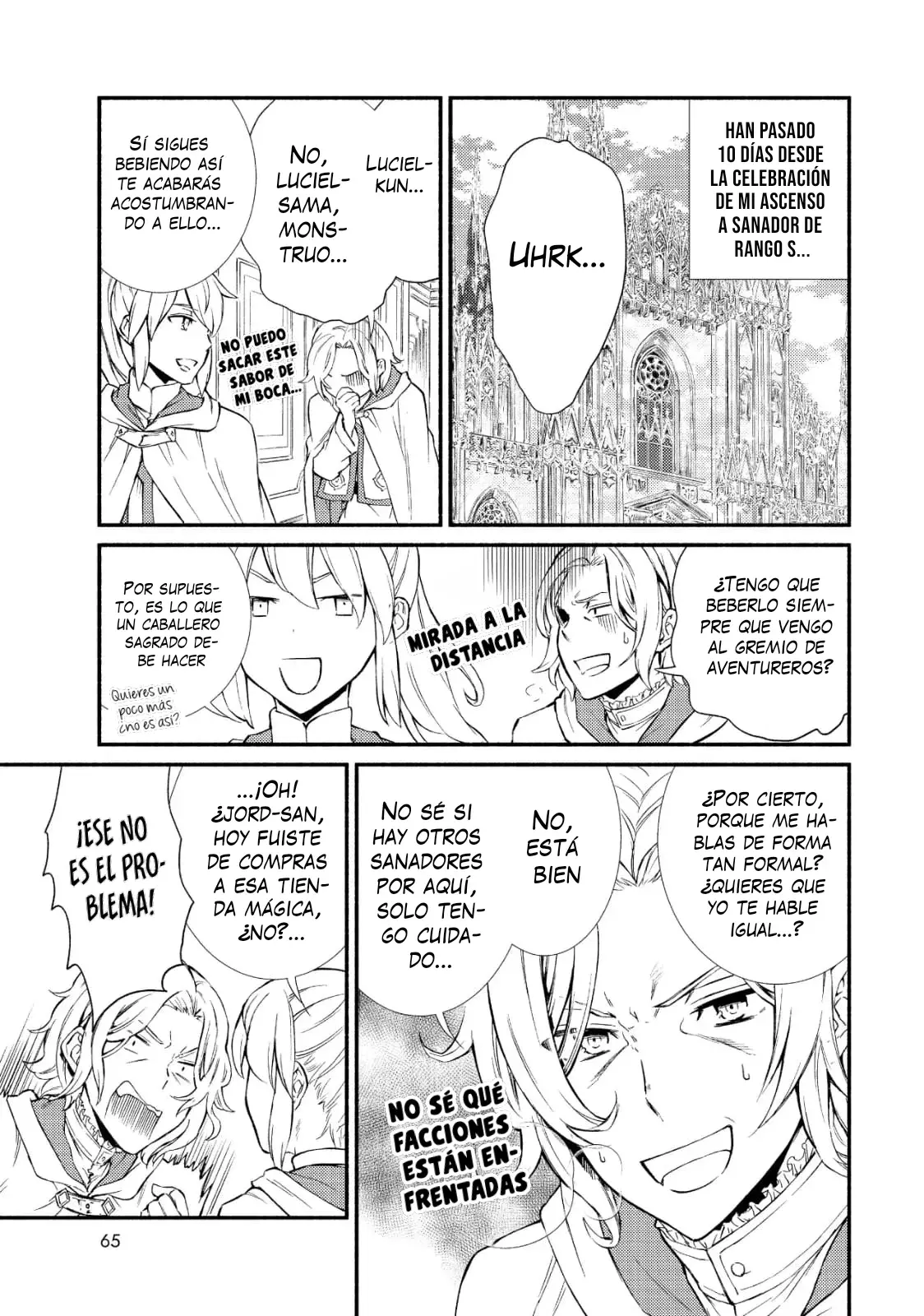 The Great Cleric Capitulo 35: Las palabras del Legendario fundador del Gremio de Sanadores página 2