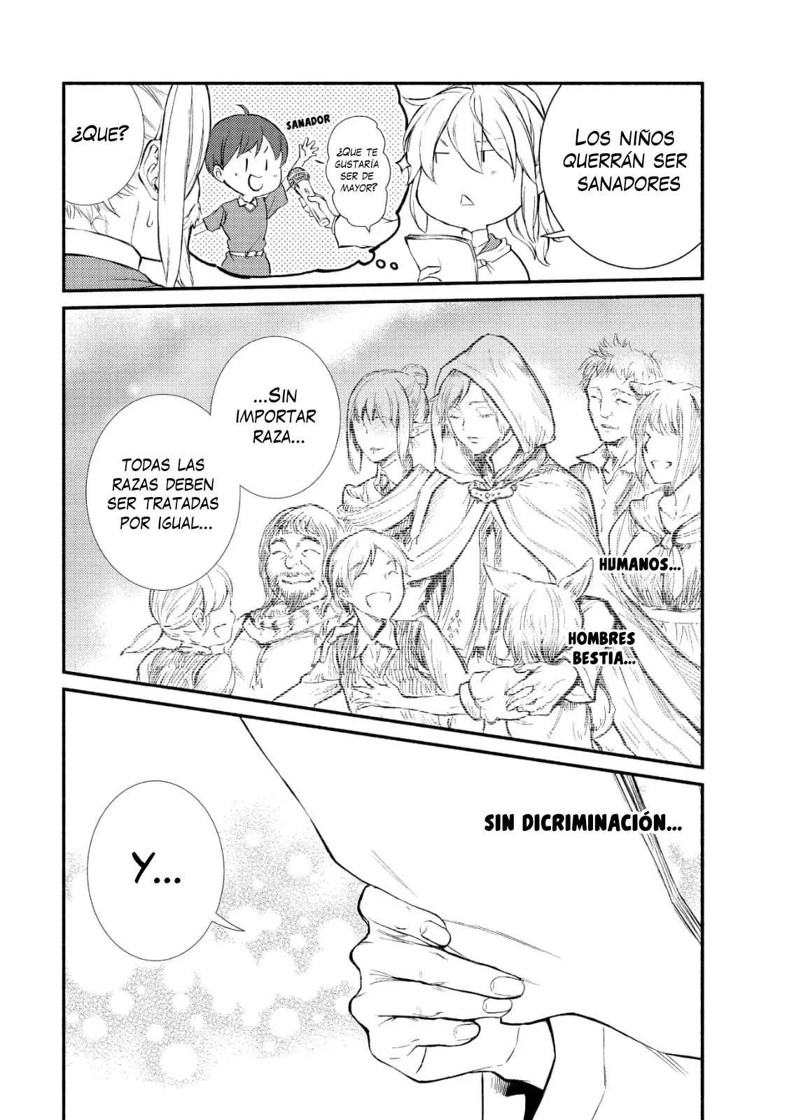 The Great Cleric Capitulo 35: Las palabras del Legendario fundador del Gremio de Sanadores página 23