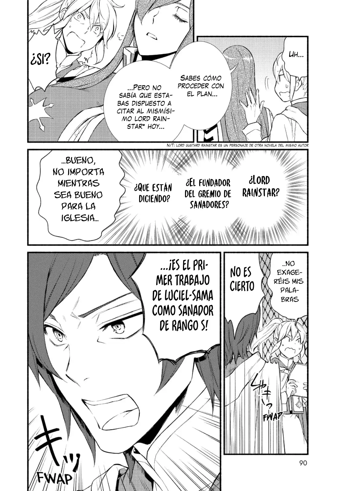 The Great Cleric Capitulo 35: Las palabras del Legendario fundador del Gremio de Sanadores página 27
