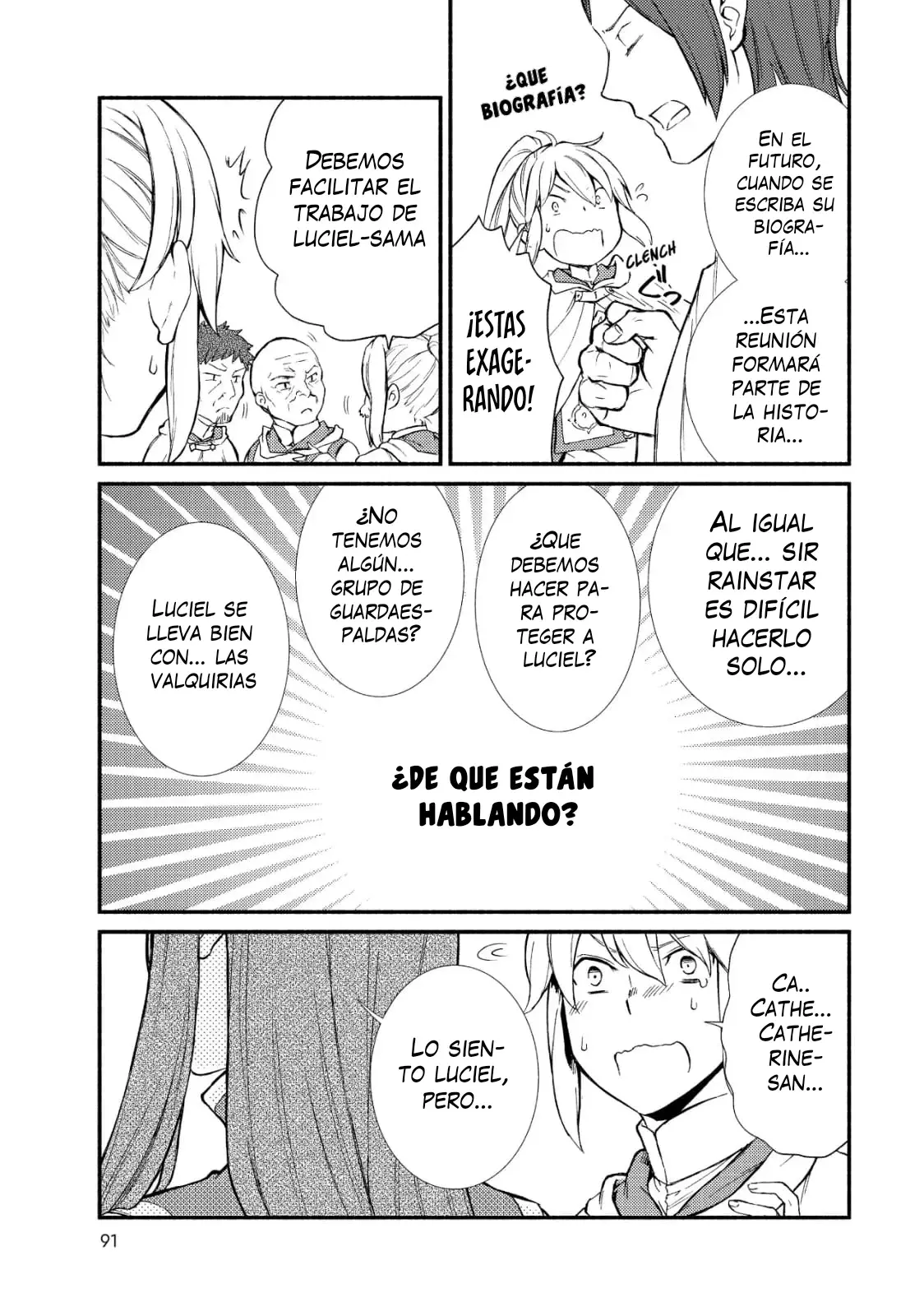 The Great Cleric Capitulo 35: Las palabras del Legendario fundador del Gremio de Sanadores página 28