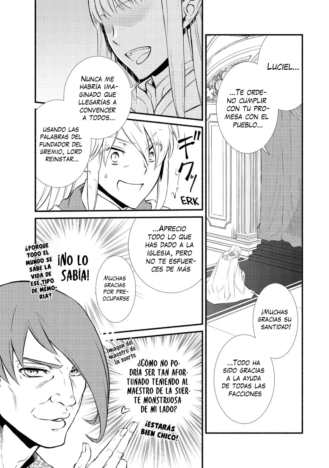 The Great Cleric Capitulo 36: La carta del Maestro y que debería hacer ahora página 2