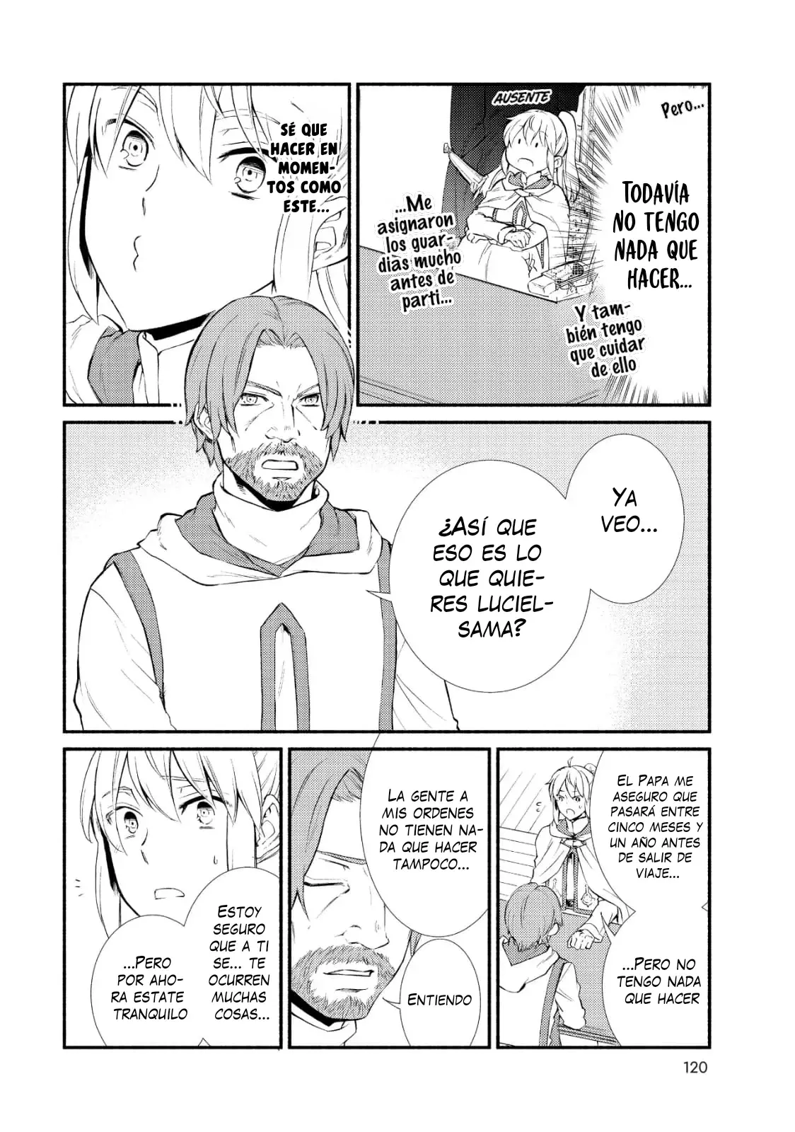 The Great Cleric Capitulo 36: La carta del Maestro y que debería hacer ahora página 25