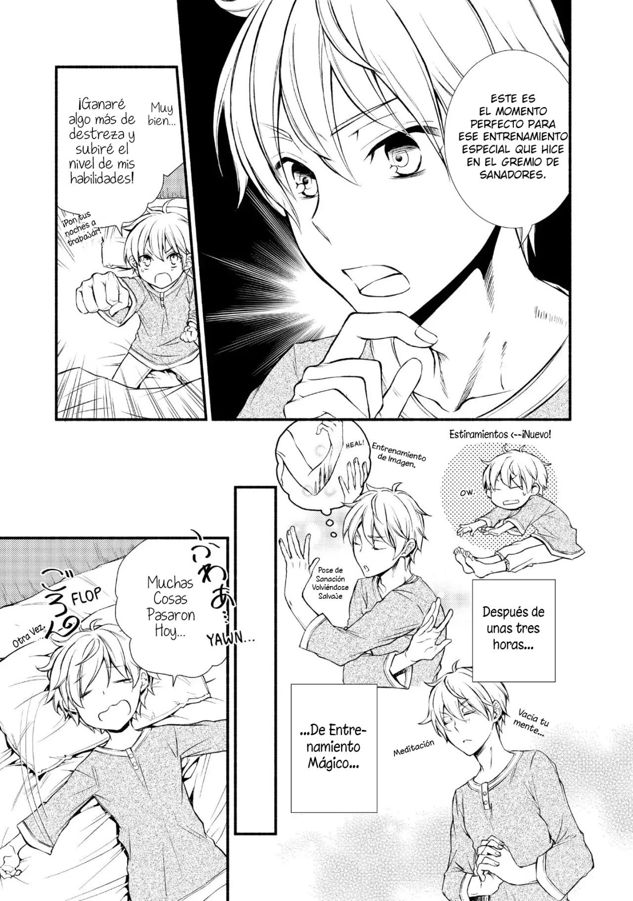 The Great Cleric Capitulo 4.2: Entrenamiento 1 Talento de las artes marciales (1) Parte 2 página 16