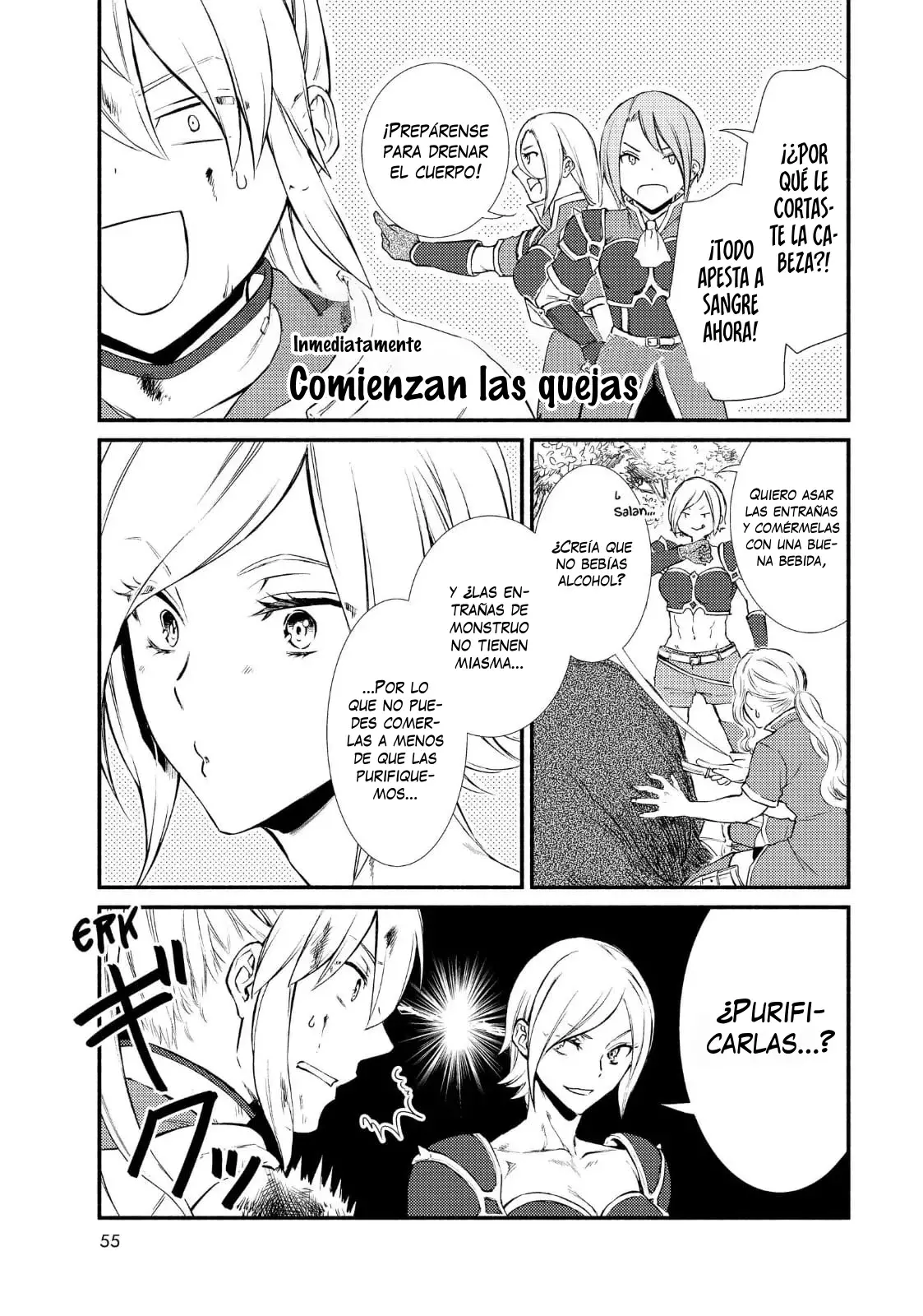 The Great Cleric Capitulo 40: Barbacoa en el Campo de Entrenamiento página 22