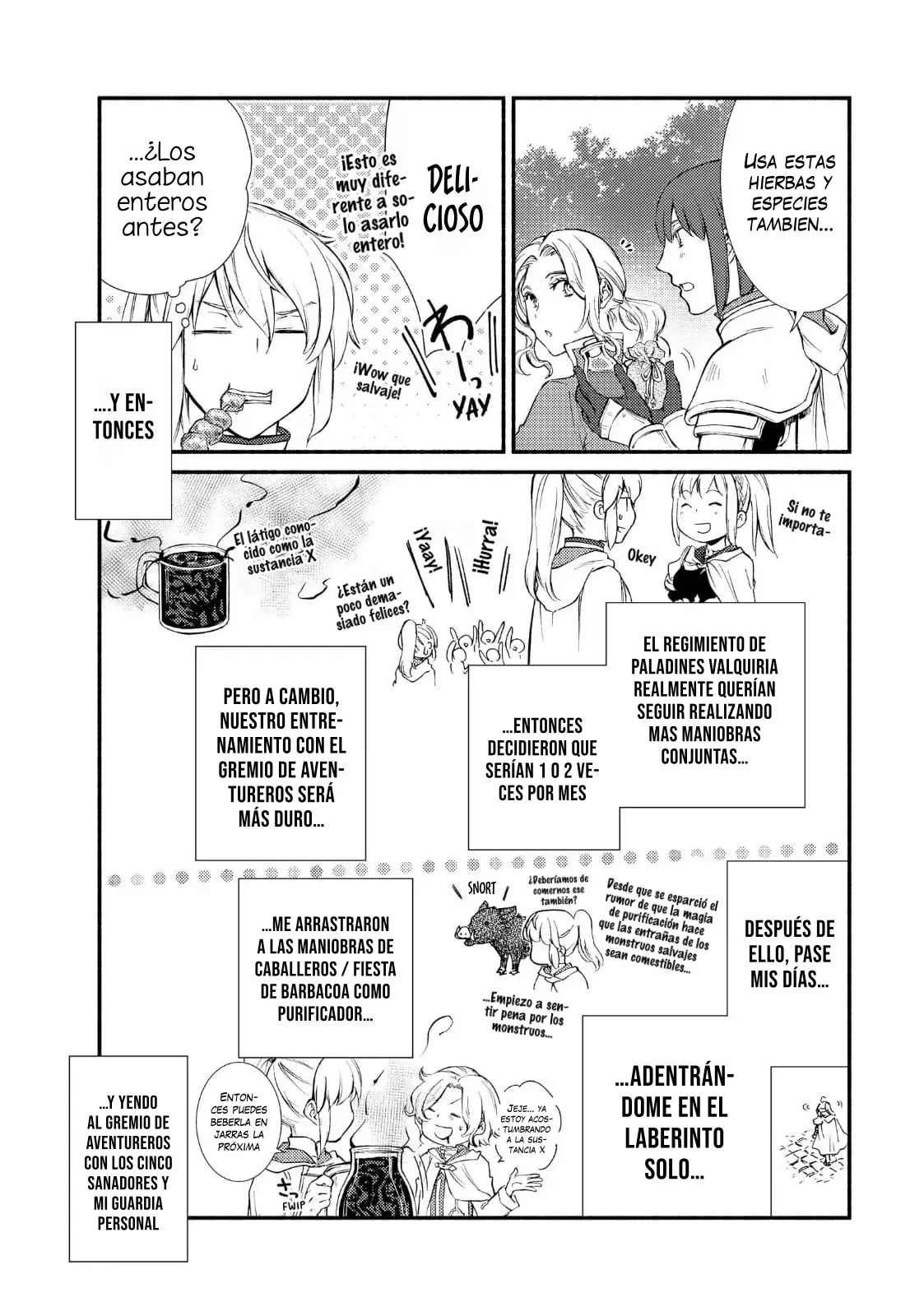 The Great Cleric Capitulo 40: Barbacoa en el Campo de Entrenamiento página 24
