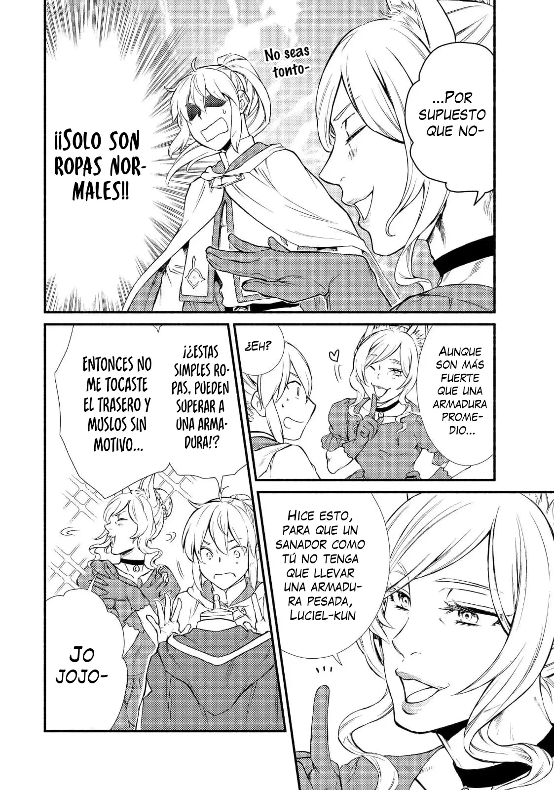 The Great Cleric Capitulo 41: Luciel ama su nuevo equipo página 11