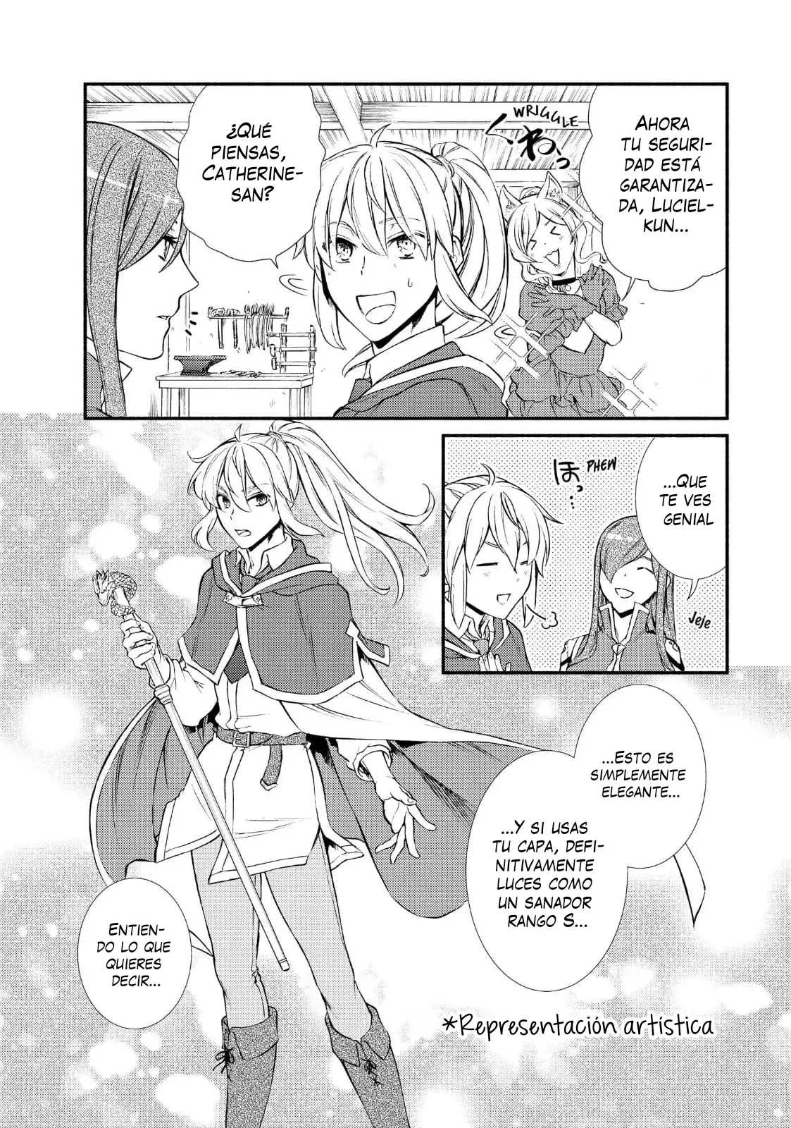 The Great Cleric Capitulo 41: Luciel ama su nuevo equipo página 14