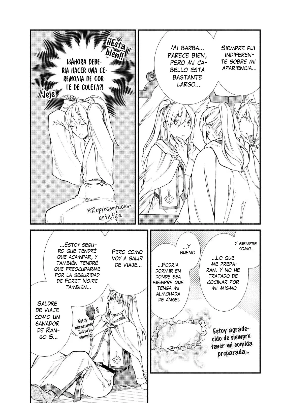 The Great Cleric Capitulo 41: Luciel ama su nuevo equipo página 24